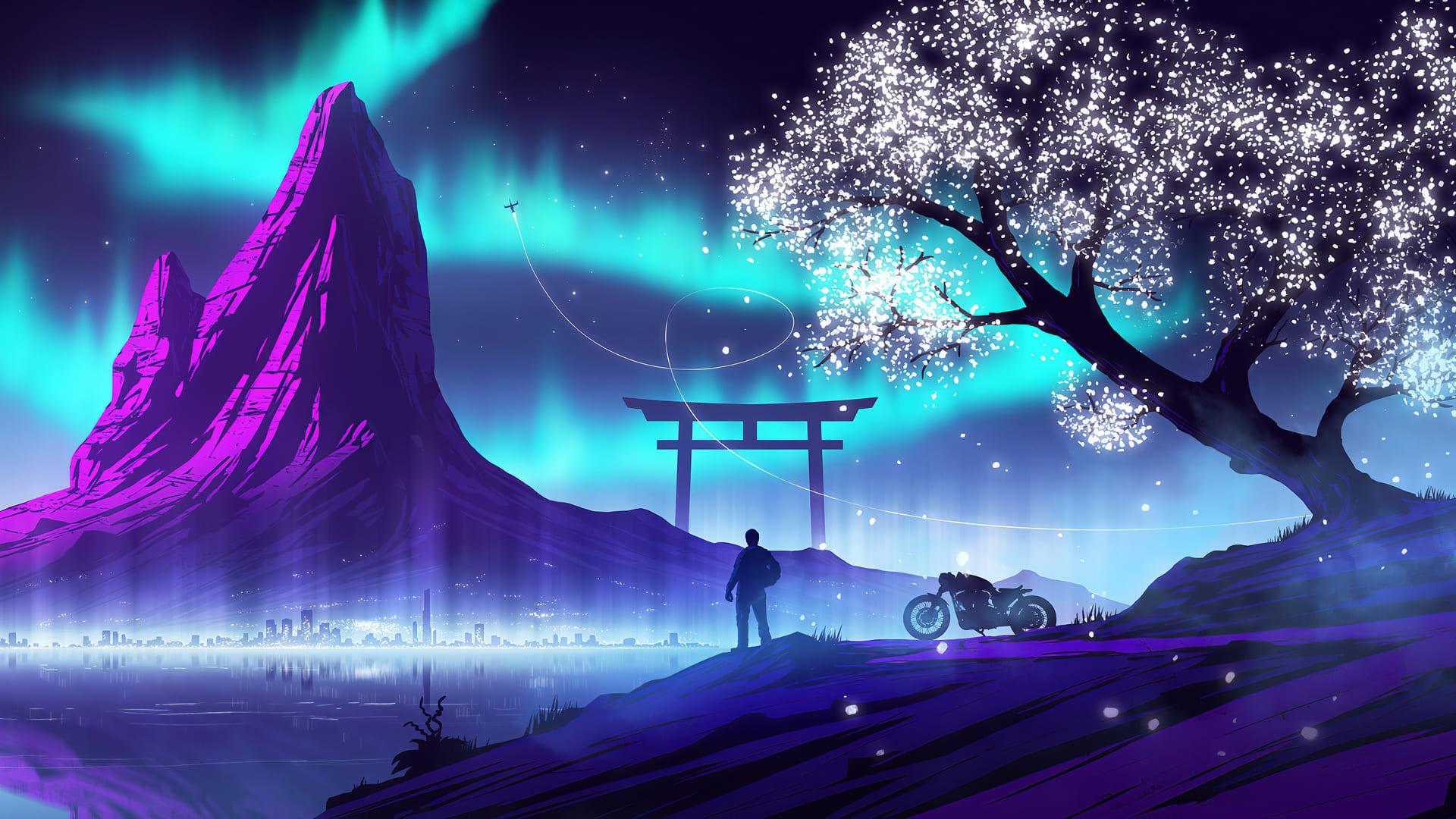 1920x1080 Vaporwave Wallpaper -k Background Download