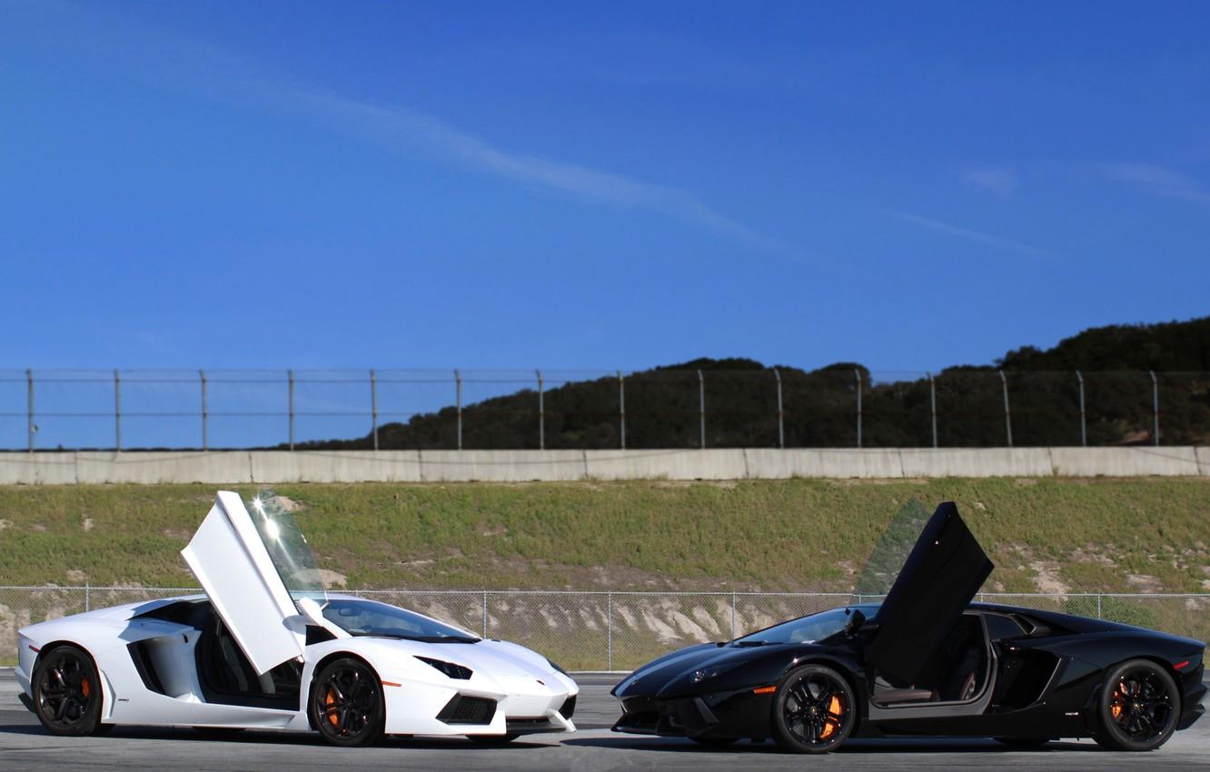 1332x850 Wallpaper white, the sky, red, white, lamborghini, black, aventador, lp700- Lamborghini, aventador, nilotica, doors image for desktop, section lamborghini
