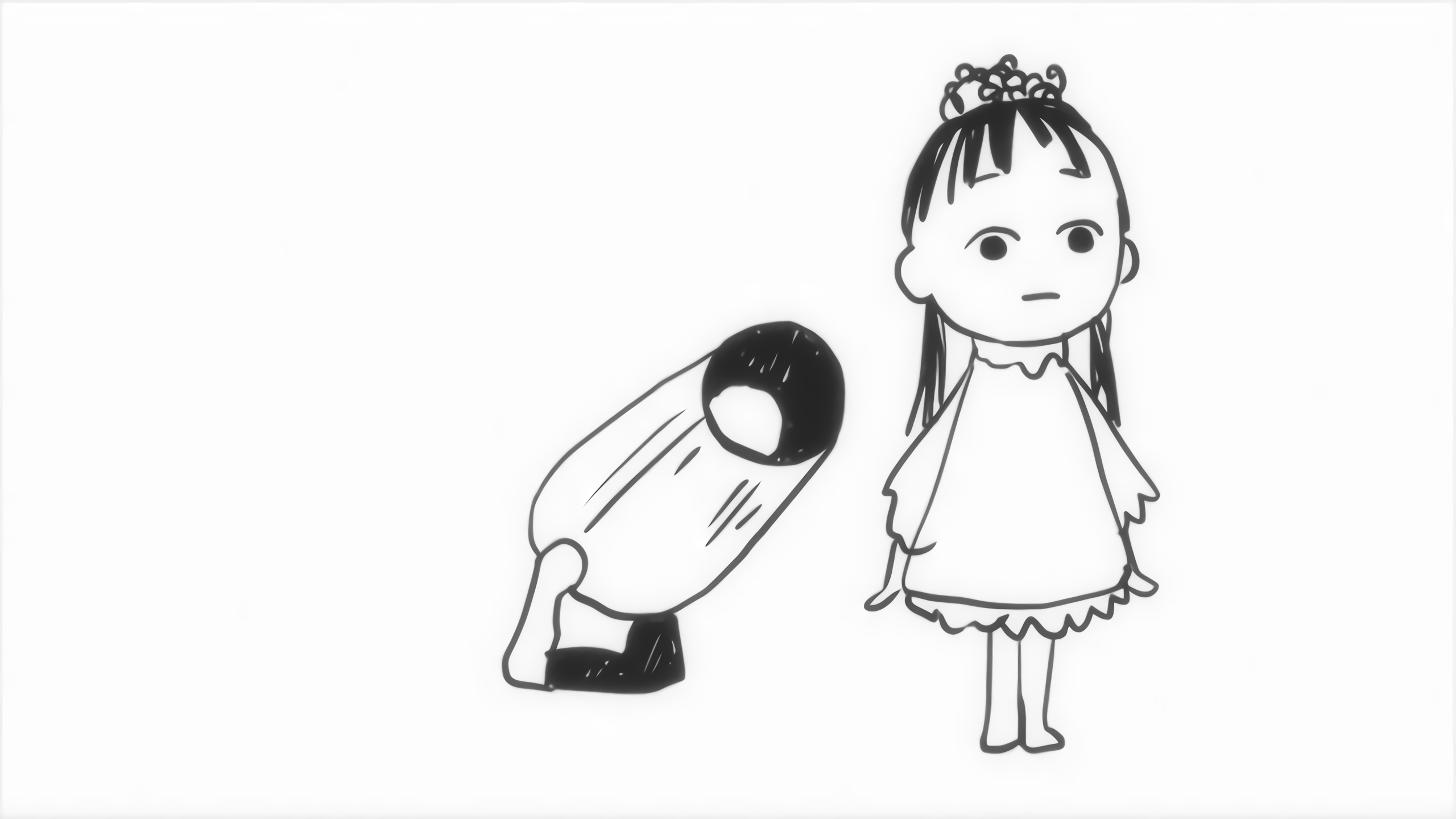 2560x1440 Asobi Asobase HD Wallpaper