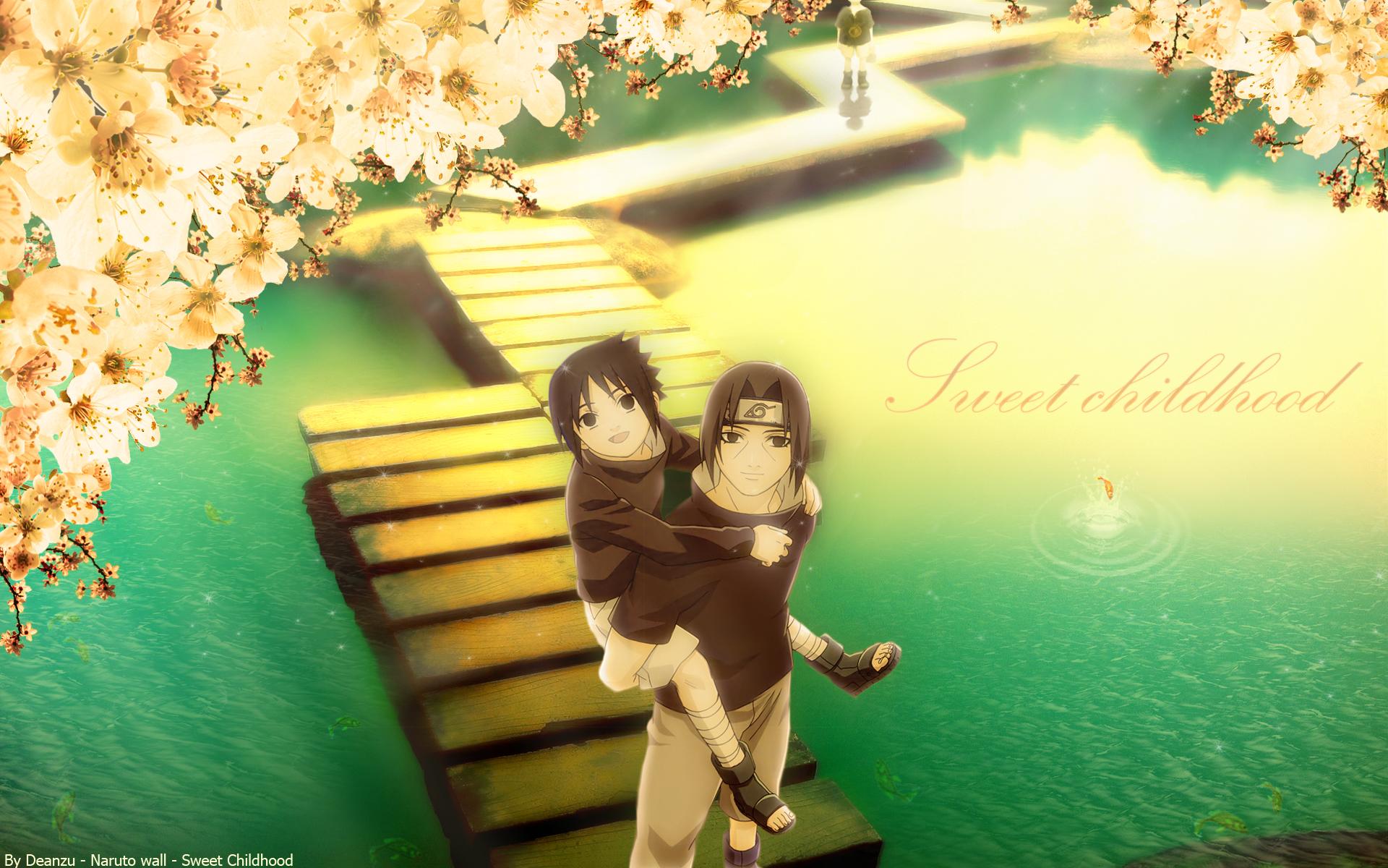 1920x1200 Naruto Wallpaper: Sweet Childhood
