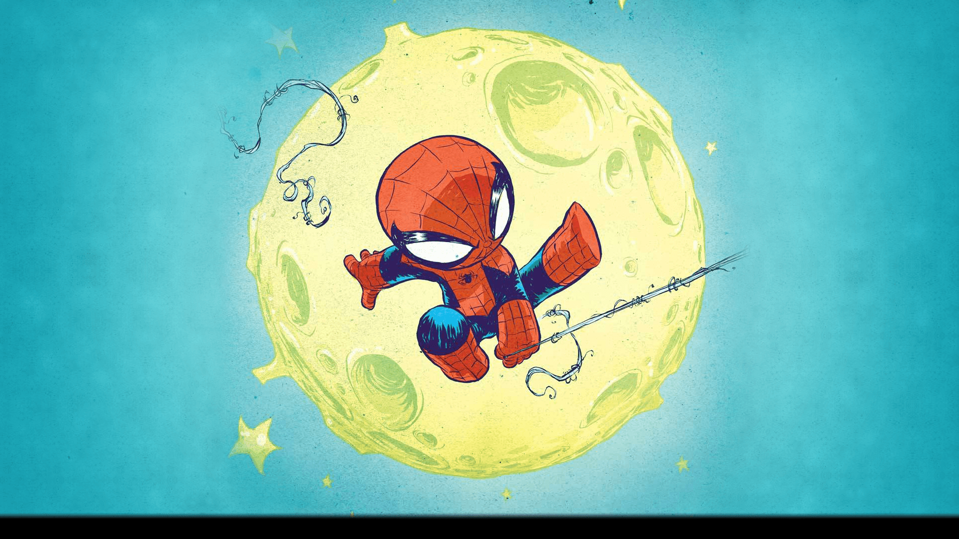 1920x1080 Cute Spiderman Wallpaper
