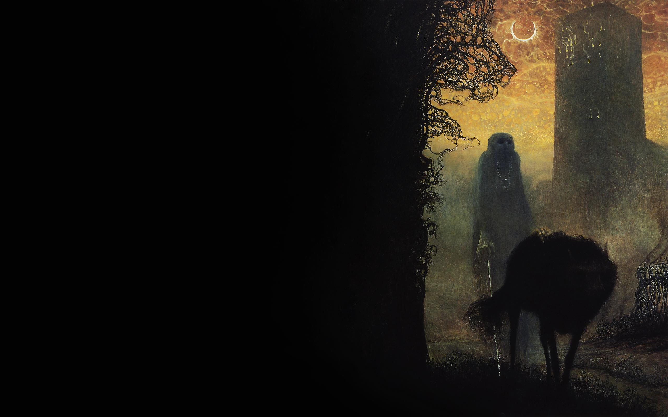 2560x1600 animals, Wolf, Wolves, Dark, Horror, Creepy, Spooky, Evil, Monster, Creature, People, Art, Artistic, Gothic, Halloween, Architecture, Buildings Wallpaper HD / Desktop and Mobile Background