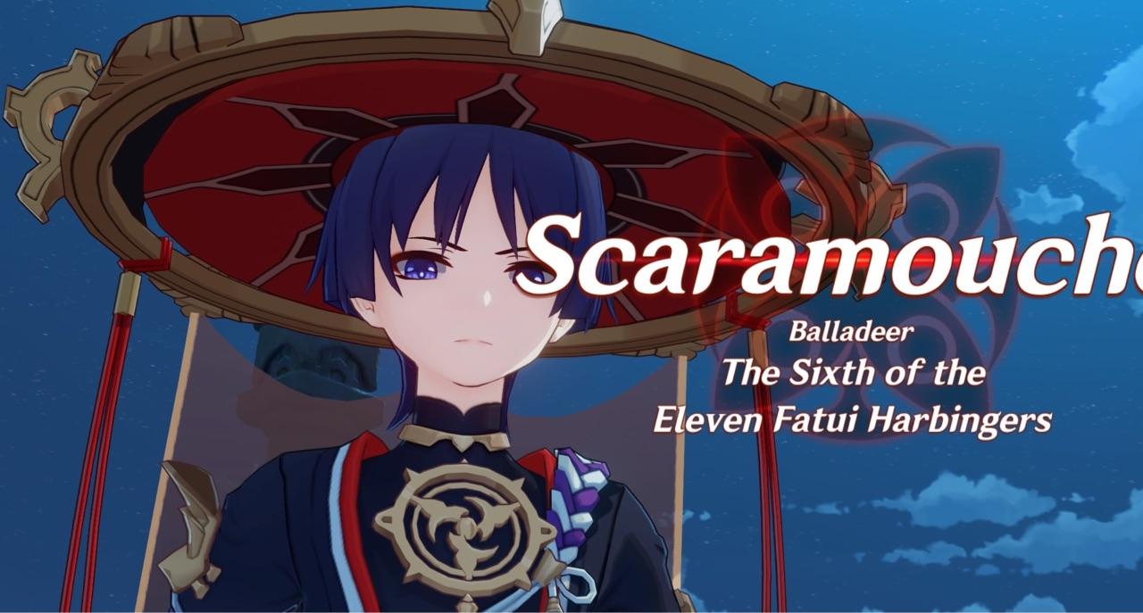 1280x687 Image about scaramouche in genshin impact