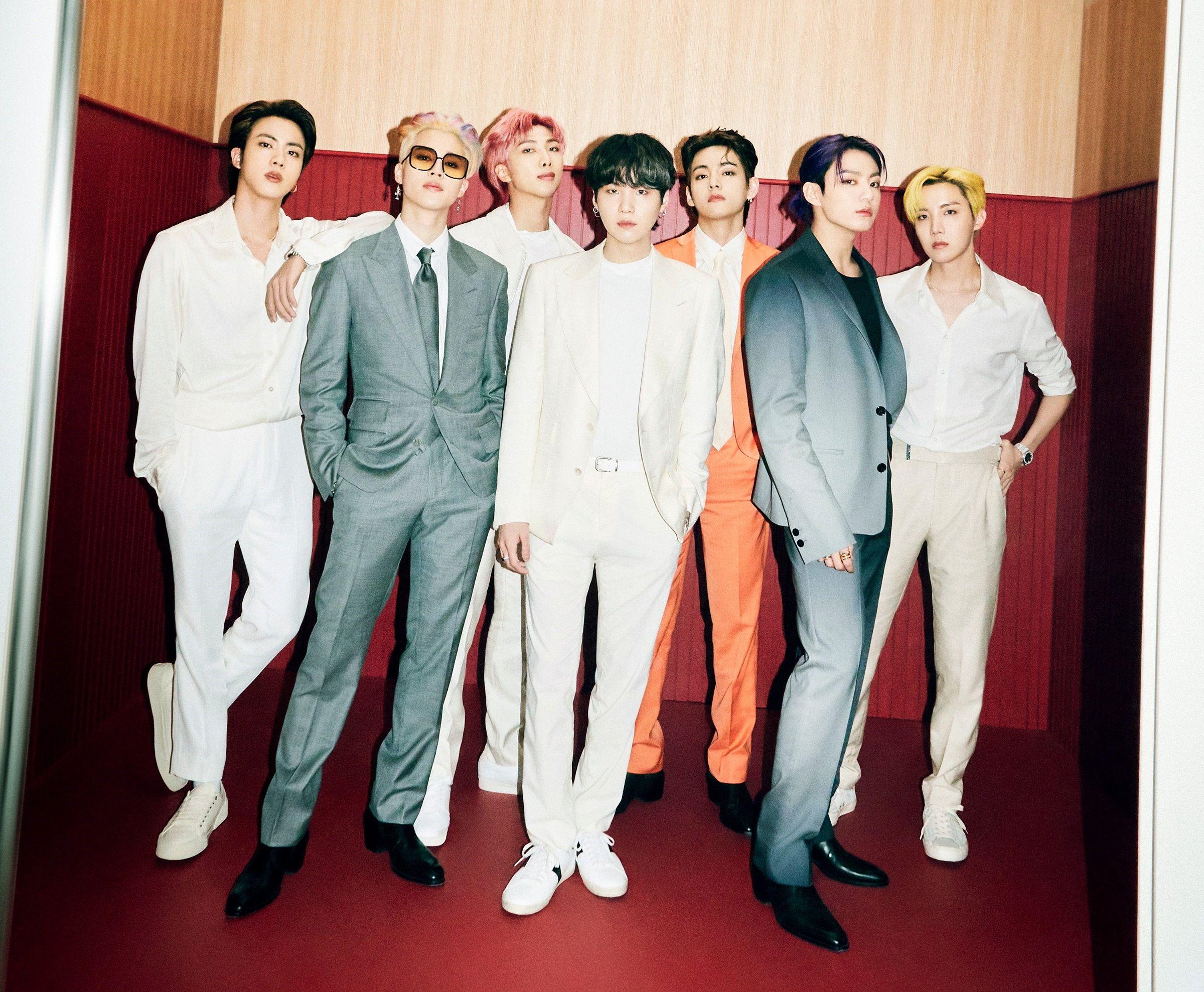 2400x1977 BTS Butter HD Wallpaper