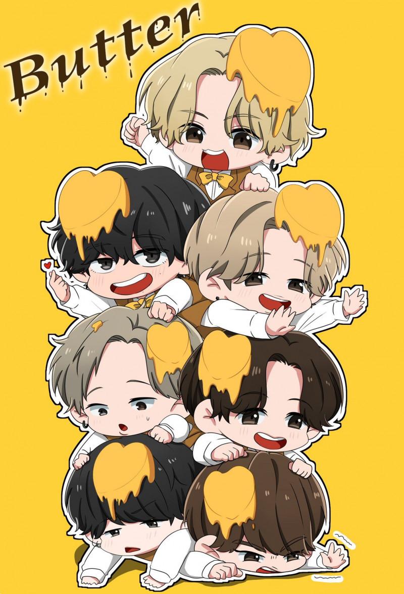 800x1176 BTS Butter Song Wallpaper