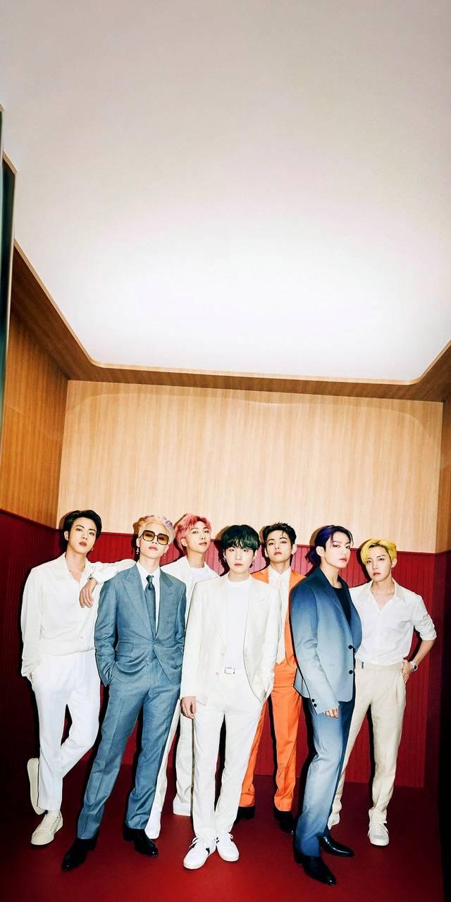 640x1280 Butter Wallpaper Bts Butterfly Wallpaper / Brown stone hill, music, bts, sky, sea, water, group of people