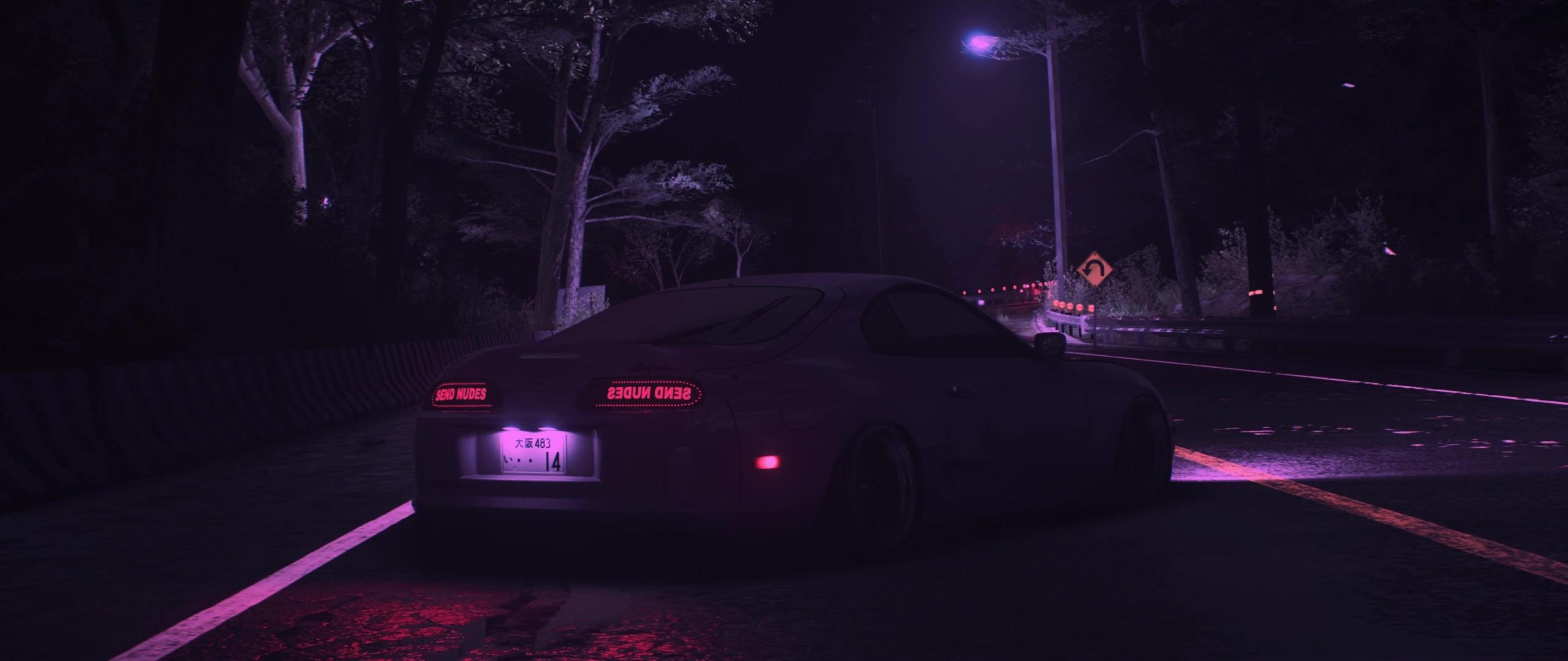 2560x1080 Toyota Supra Live Wallpaper