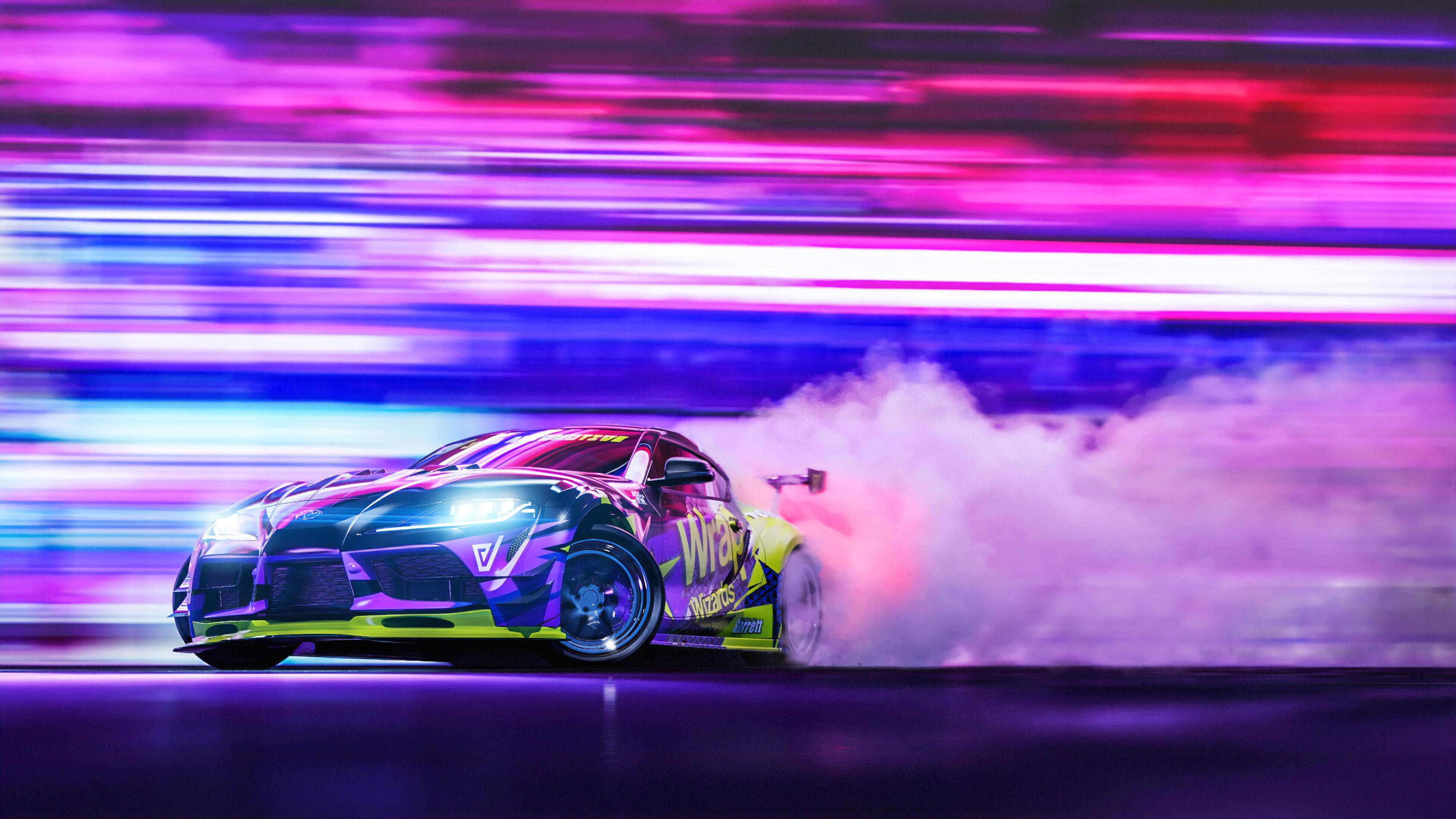 3840x2160 Supra Wallpaper