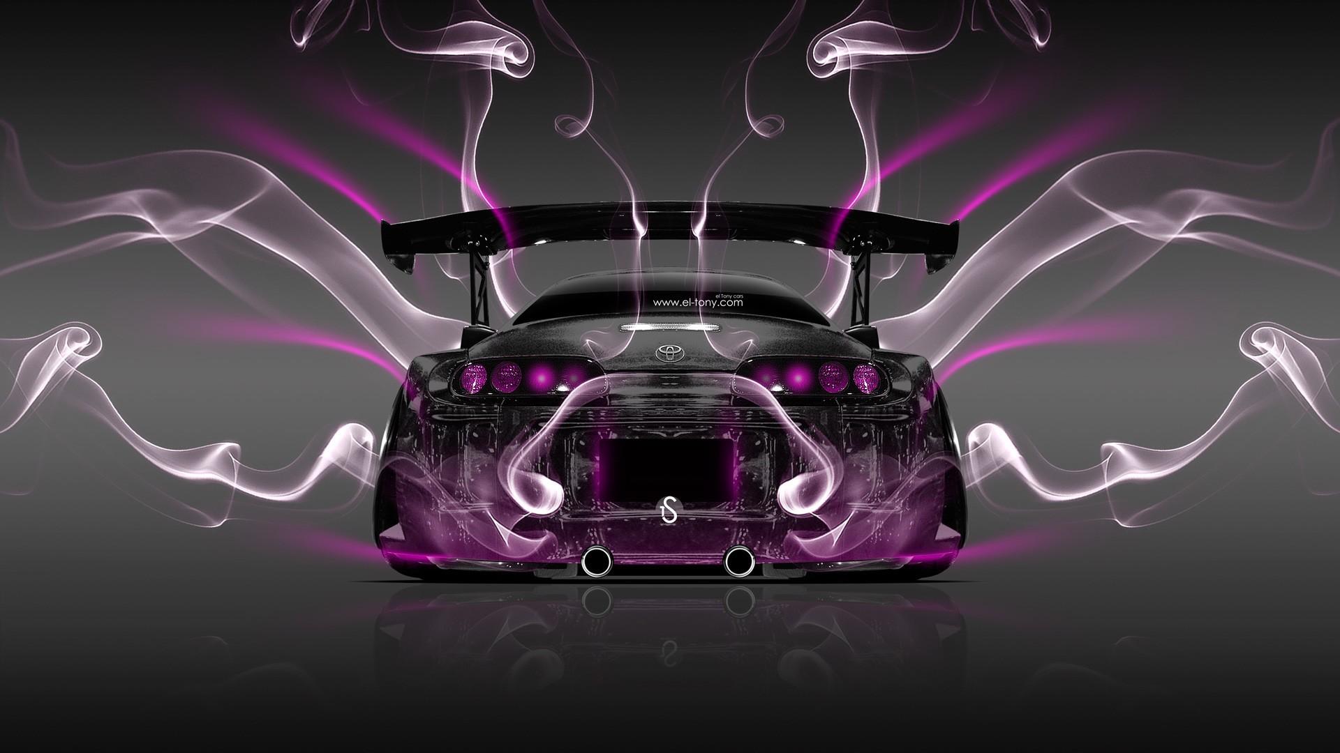 1920x1080 Purple Energy Toyota Supra wallpaper and image, picture, photo