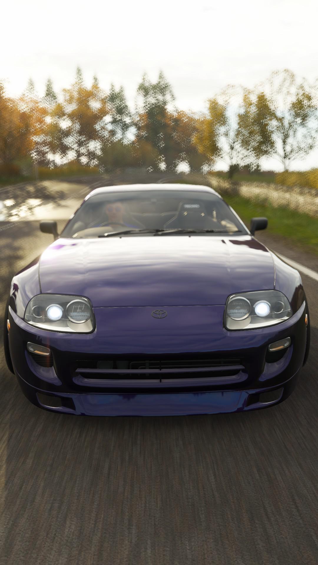 1080x1920 Midnight Purple Supra wallpaper.: ForzaHorizon