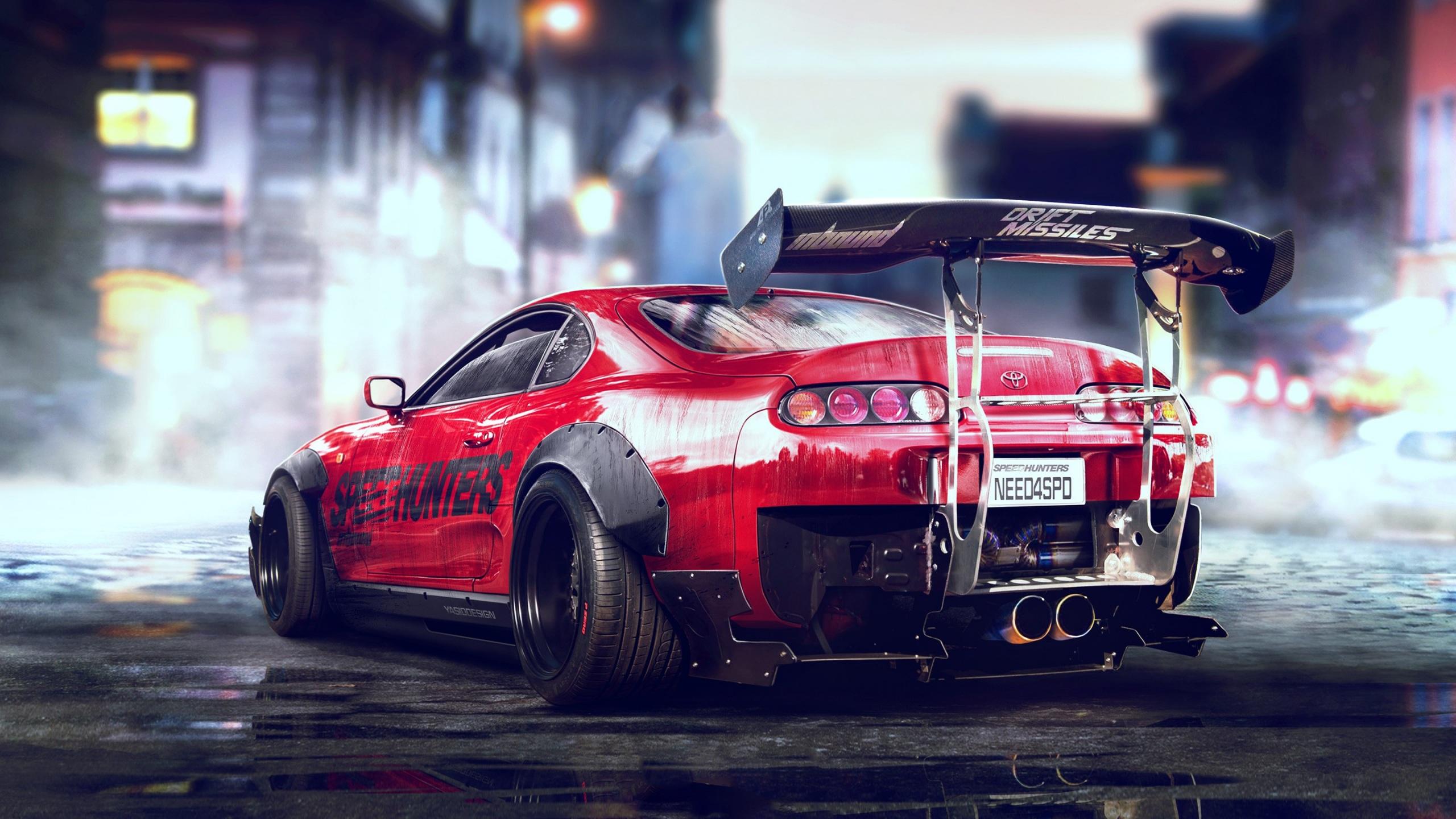 2560x1440 Wallpaper 4k Toyota Supra Sports car Wallpaper