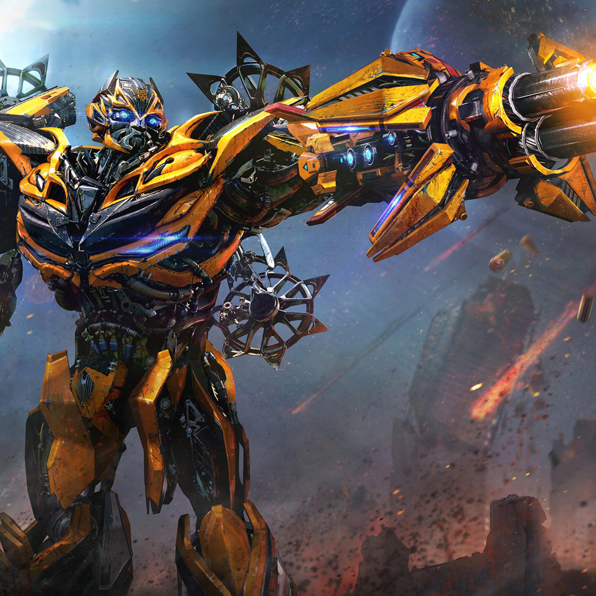 2048x2048 Transformers Bumblebee iPad Air HD 4k Wallpaper, Image, Background, Photo and Picture
