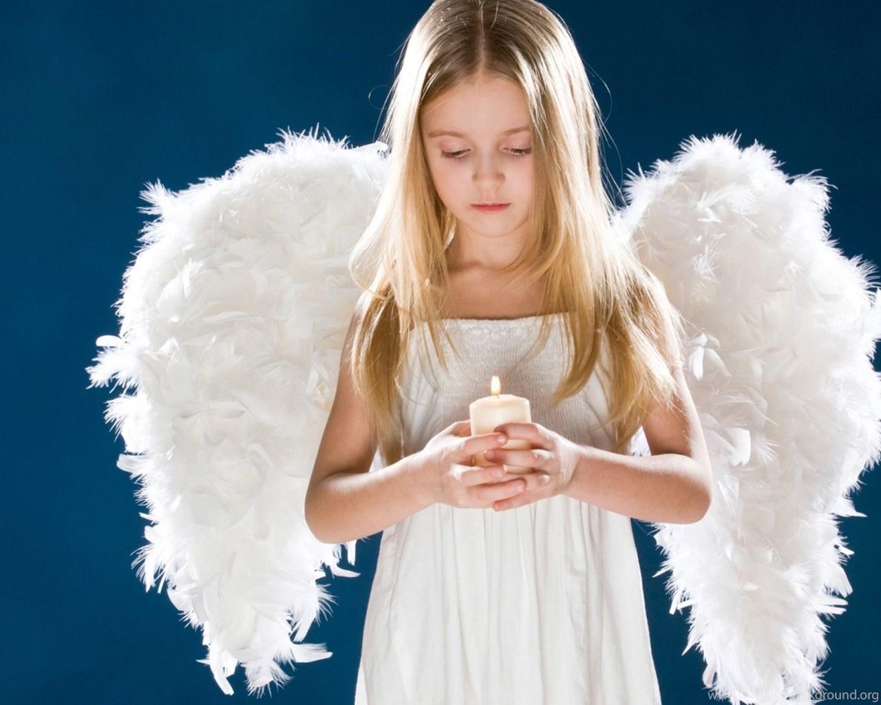 1280x1024 Cute Pretty Baby Angel Wallpaper HD Desktop Background