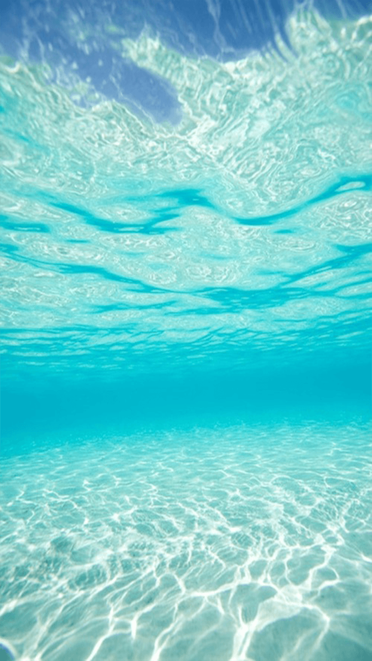 750x1334 Underwater Ocean Wallpaper