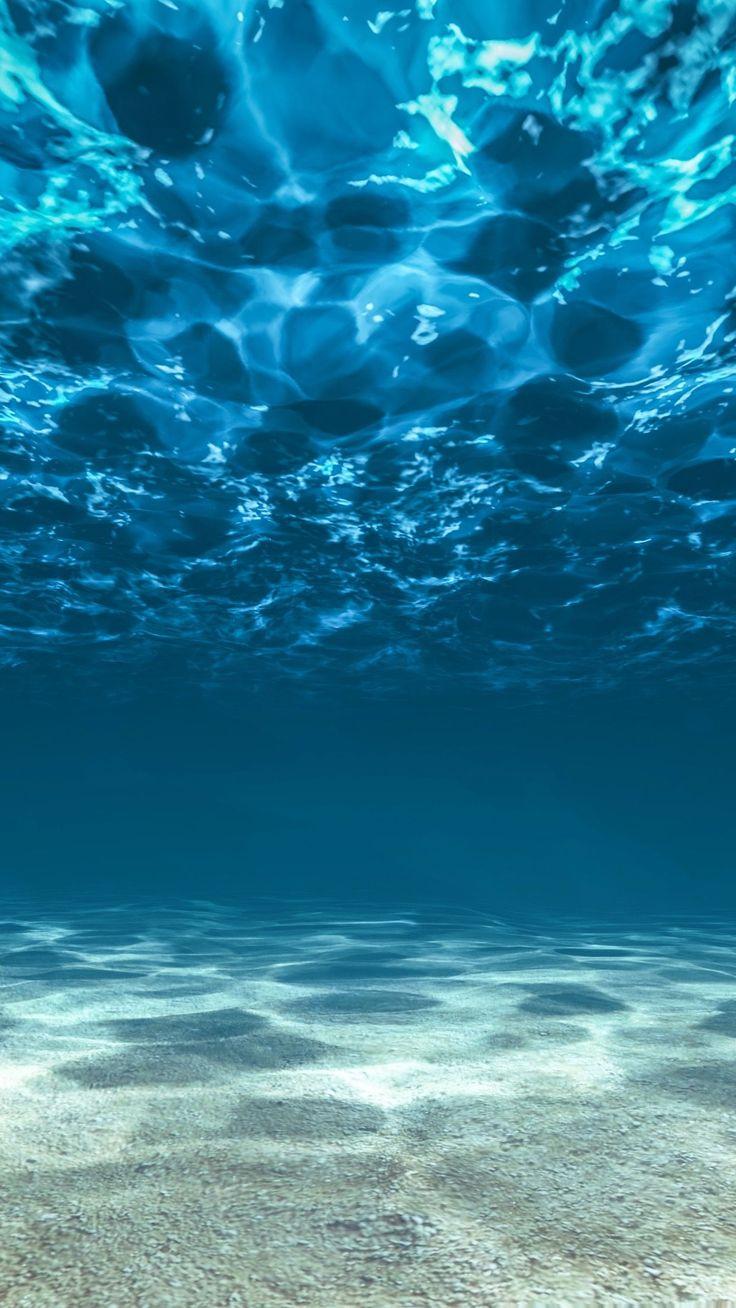 736x1308 Amazing Blue Wallpaper. Underwater background, Ocean landscape, Ocean picture