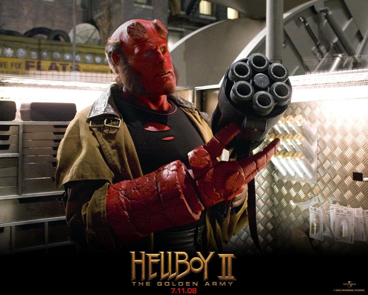 1280x1024 Hellboy II: The Golden Army del Toro Wallpaper