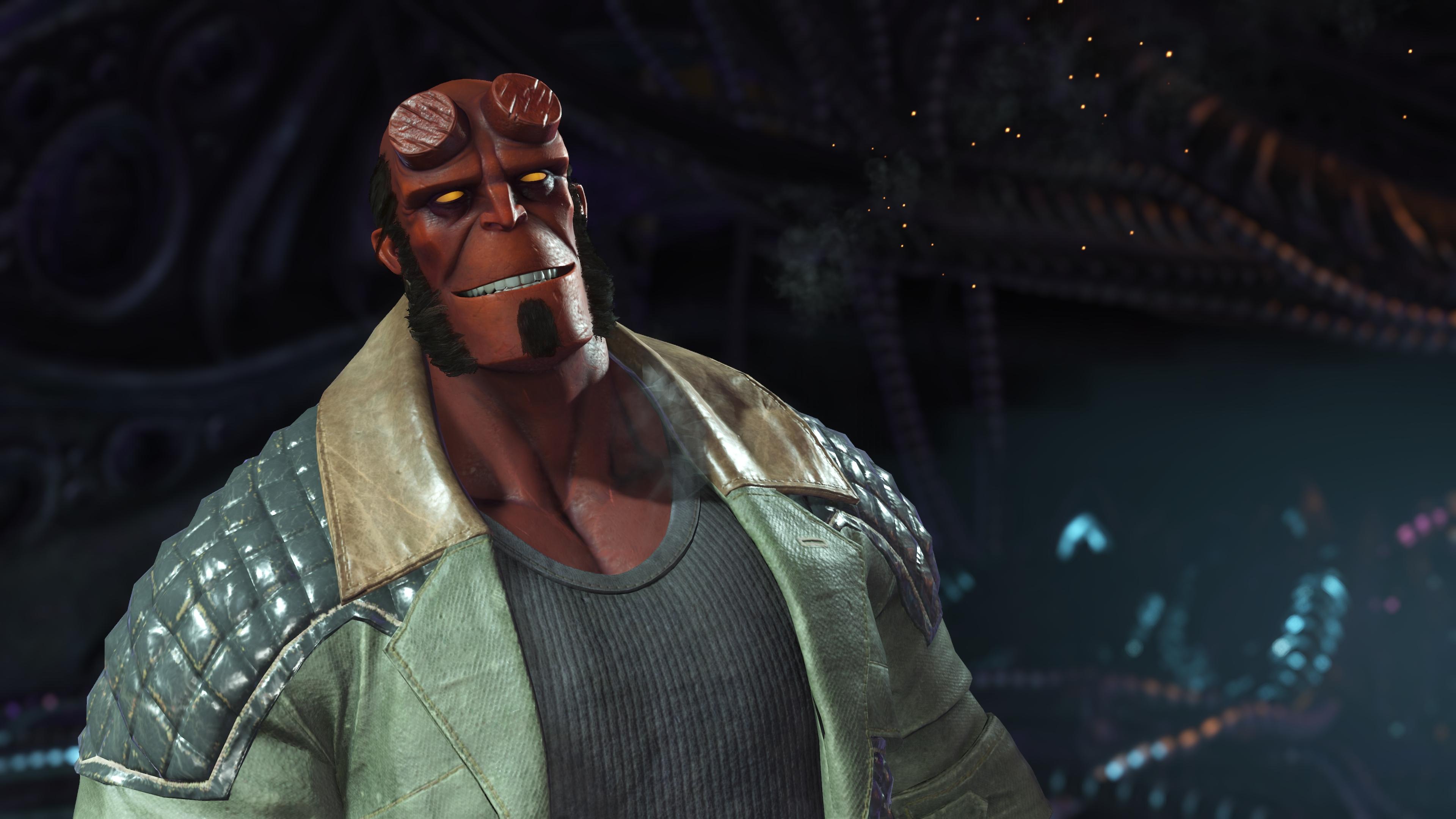 3840x2160 3840x2160 Hellboy, Injustice 2 wallpaper JPG