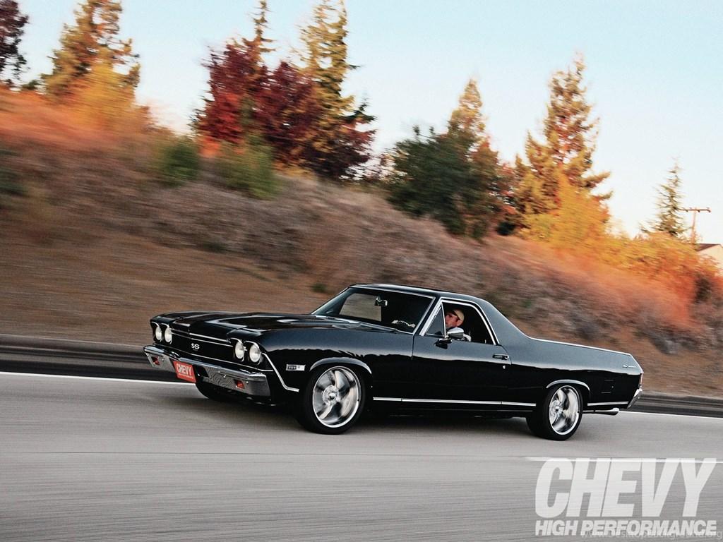 1024x768 Chevrolet ss el camino Desktop Background