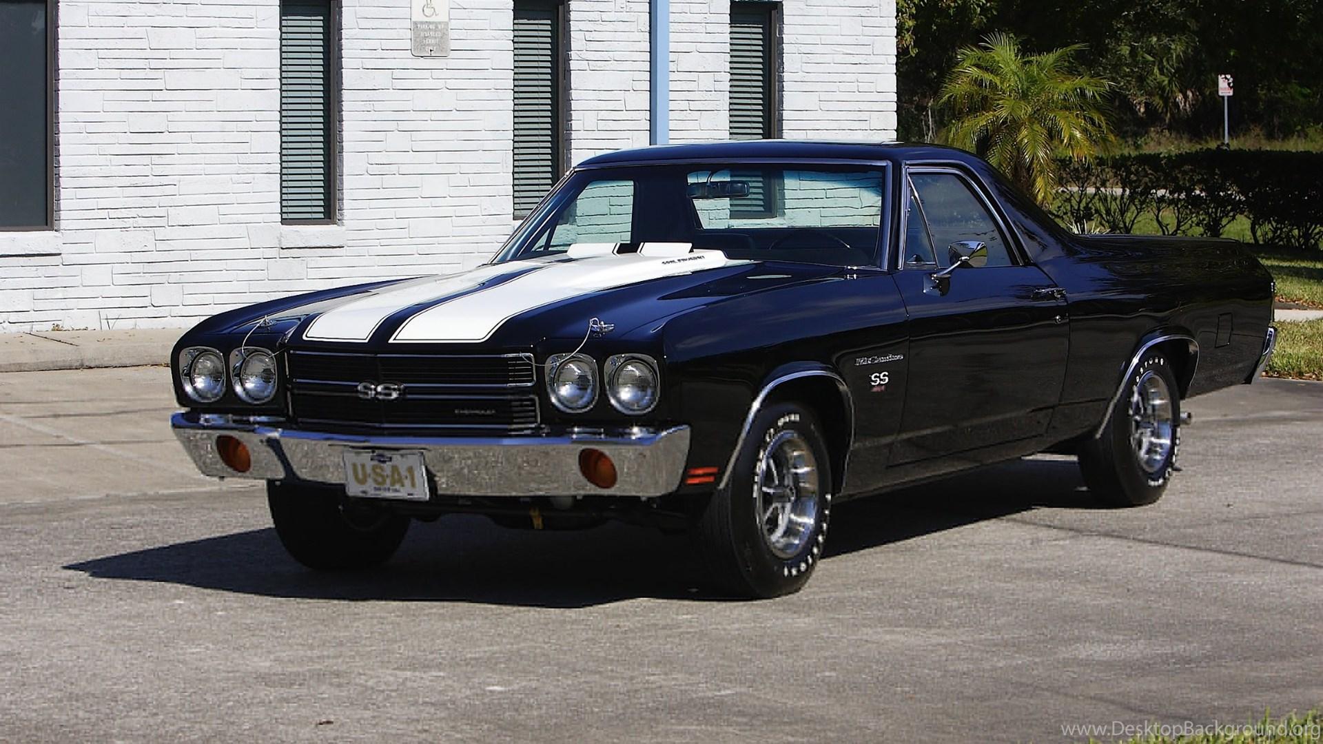 1920x1080 Chevrolet El Camino S S Classic Pickup Muscle B Wallpaper. Desktop Background