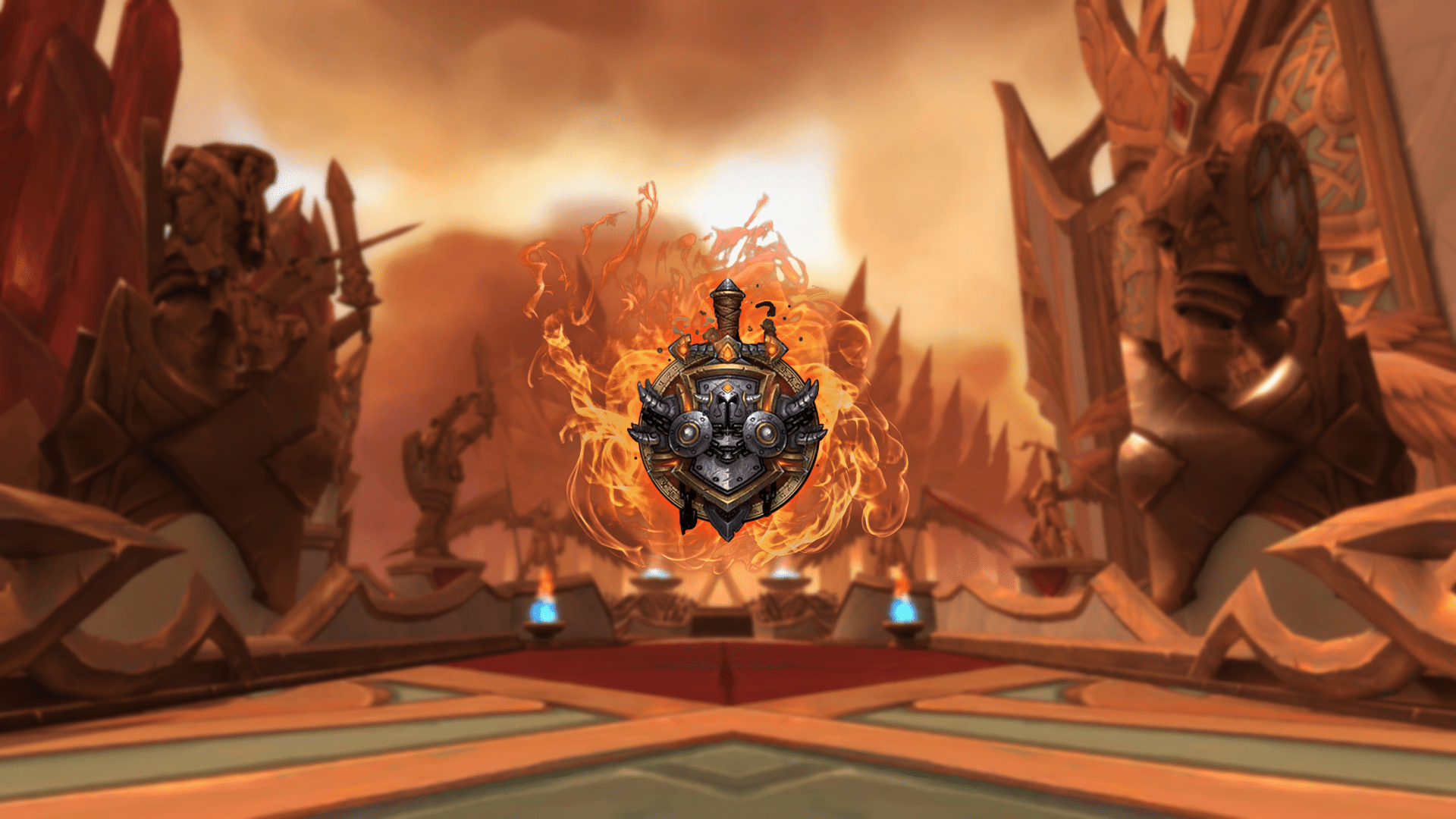 1920x1080 Here's a wallpaper for my fellow warriors!: wow