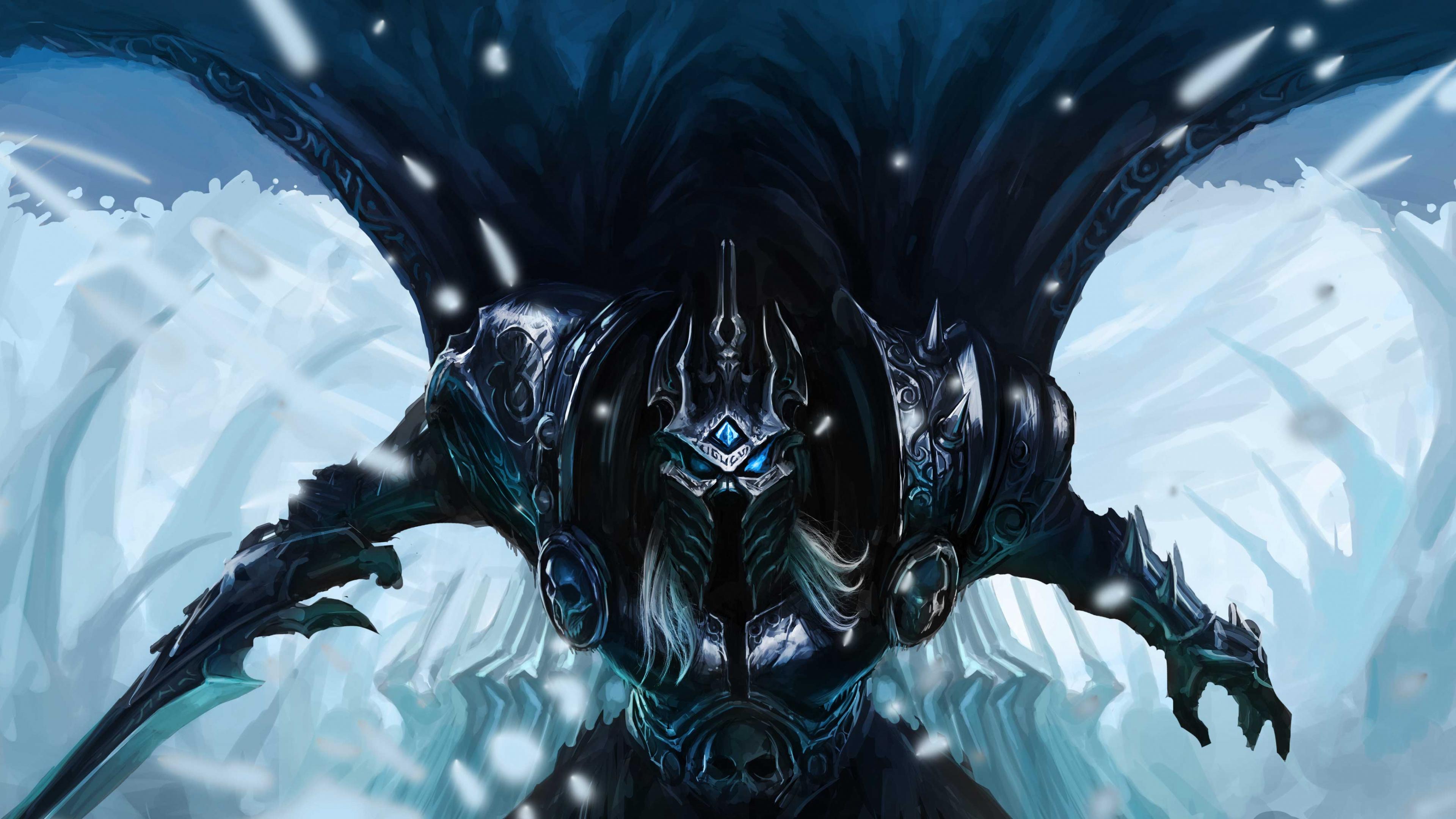 3840x2160 Download Faceless, World of Warcraft, game, dark warrior wallpaper, 3840x 4K UHD 16: Widescreen
