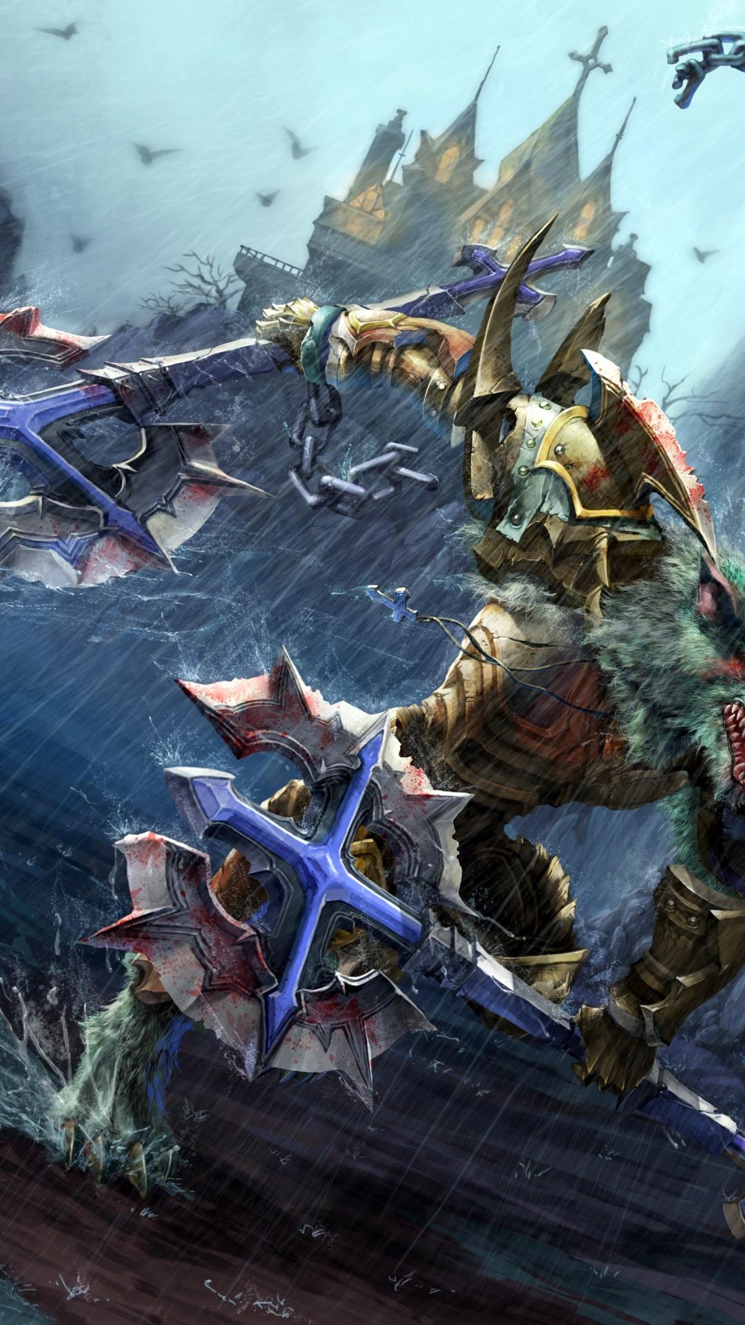 1080x1920 World Of Warcraft Warrior Fan Art