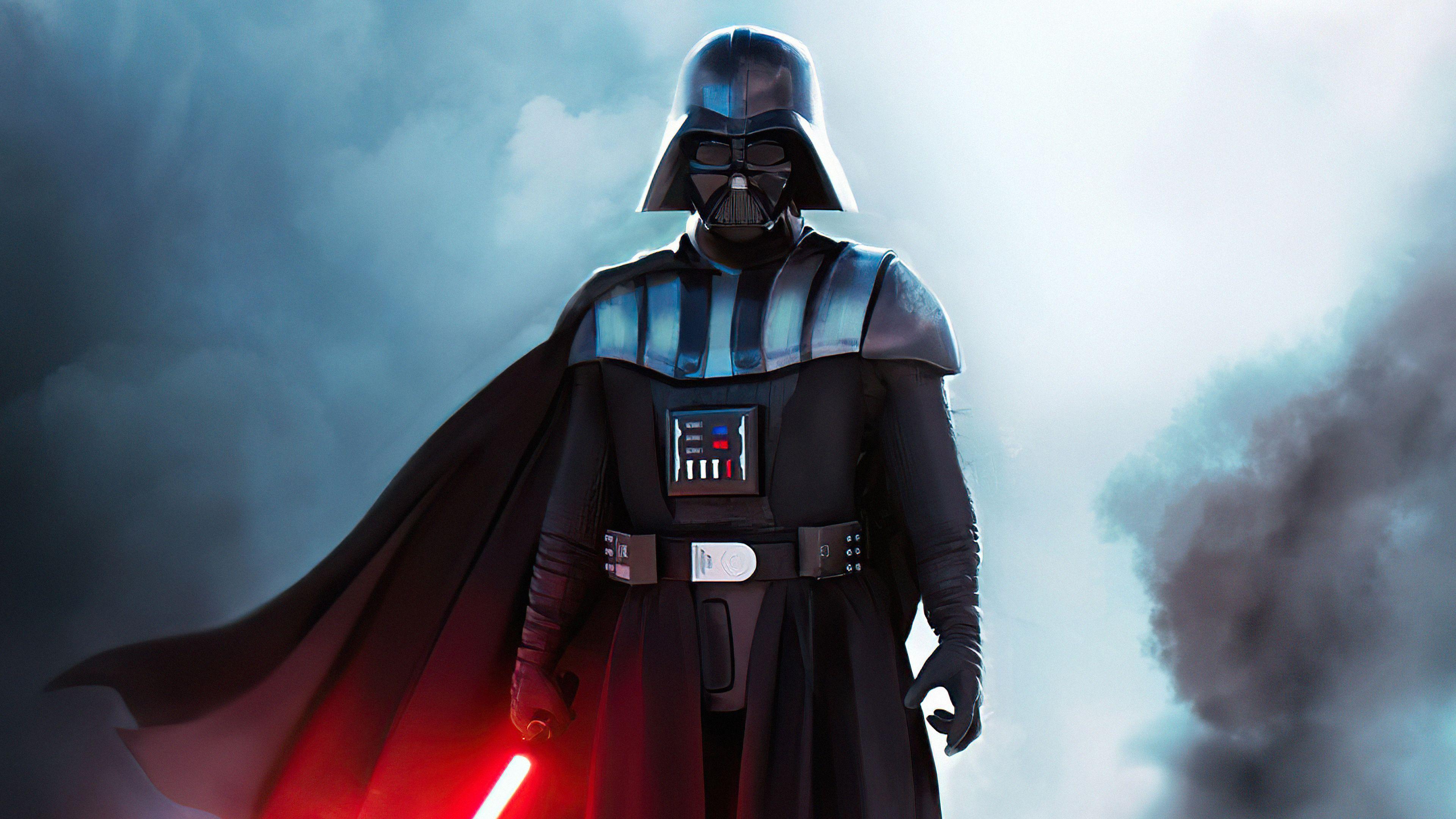 3840x2160 Darth Vader With Red Sword 4k Darth Vader With Red Sword 4k wallpaper. Darth vader, Darth, Vader