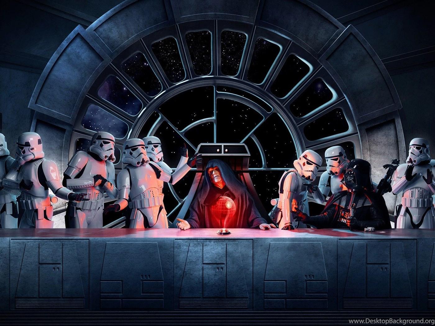 1400x1050 Darth Vader, Emperor Palpatine, Stormtrooper, Star Wars, The Last. Desktop Background