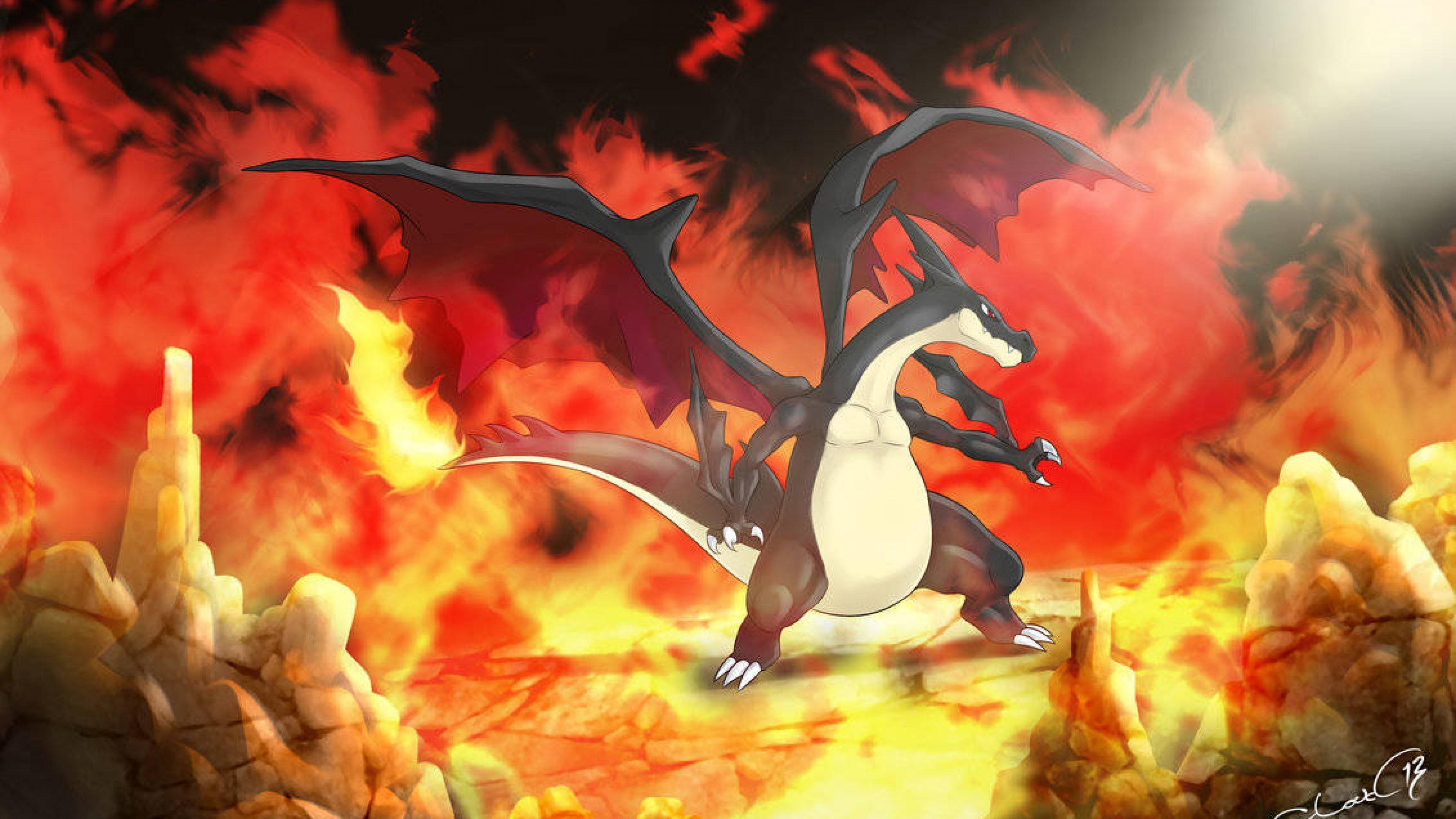 3840x2160 Mega Charizard Y