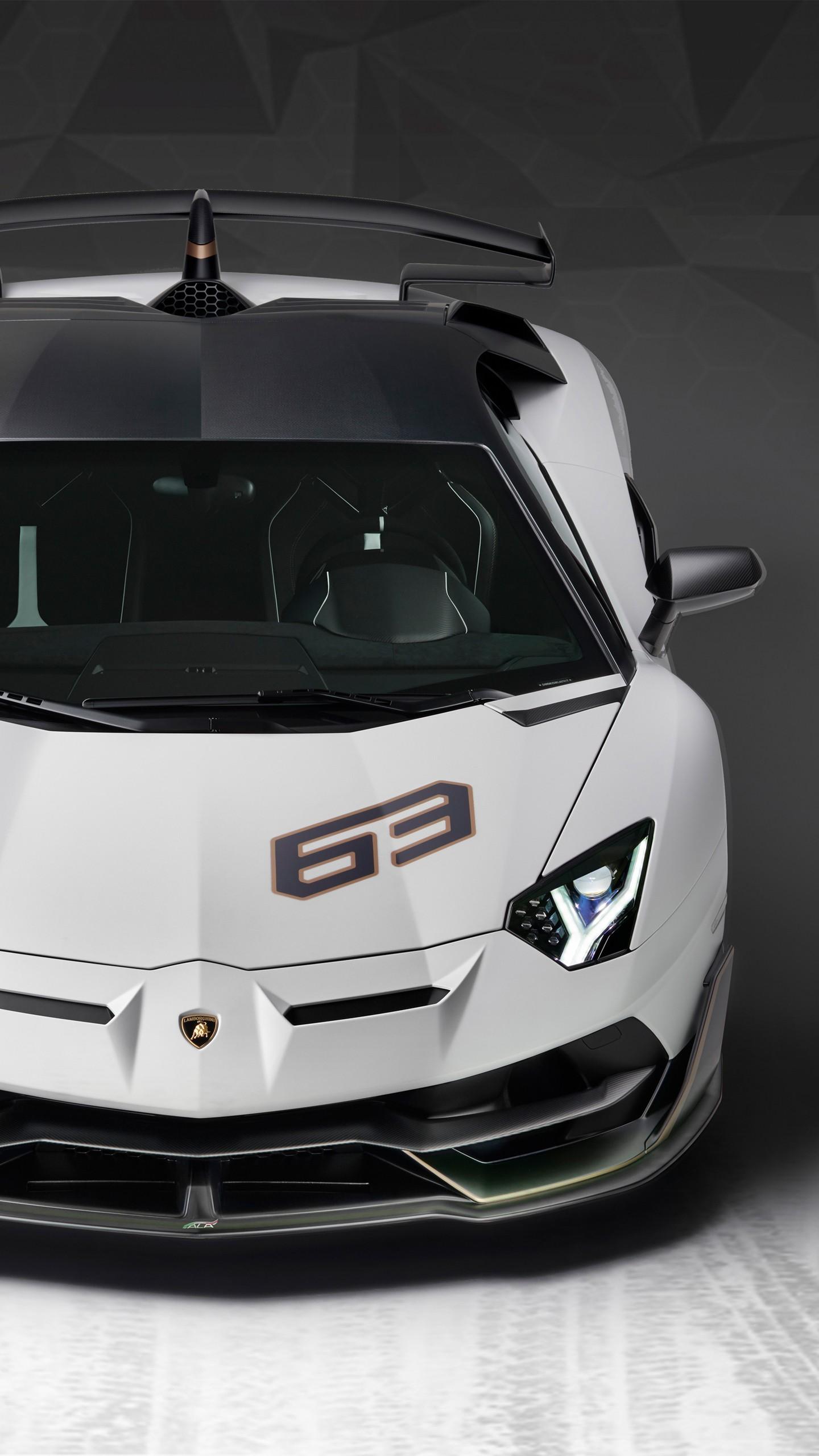 1440x2560 Lamborghini Aventador SVJ 63 4K Wallpaper