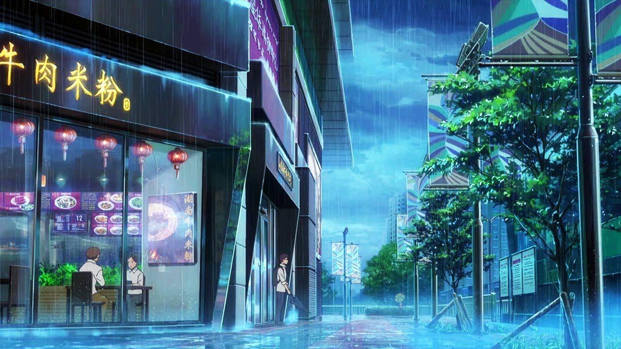 1280x720 Shiki Oriori (Beautiful Anime Rain)【AMV】- Color [HD] 1080p. Anime scenery wallpaper, Anime background, Anime background wallpaper