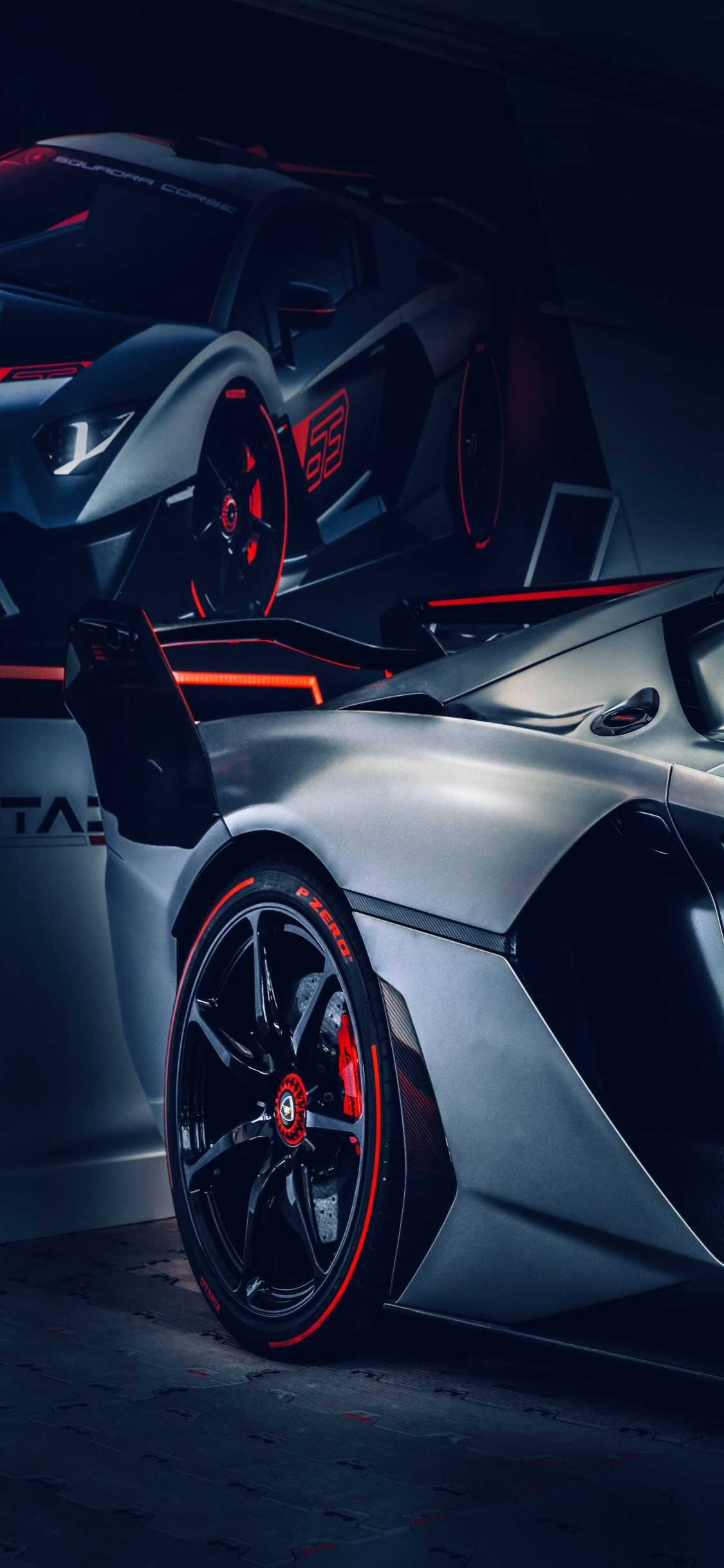 1125x2436 4K Lamborghini Wallpaper