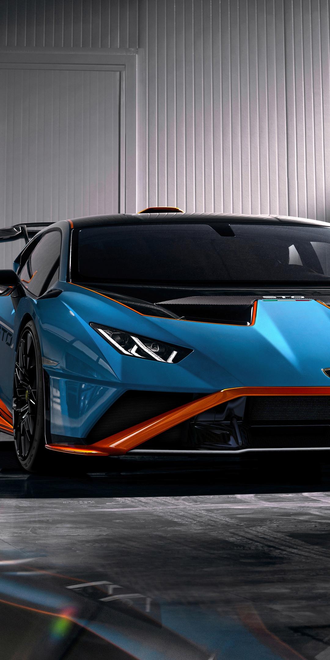 1080x2160 Lamborghini Huracán STO Wallpaper 4K, 5K, Cars