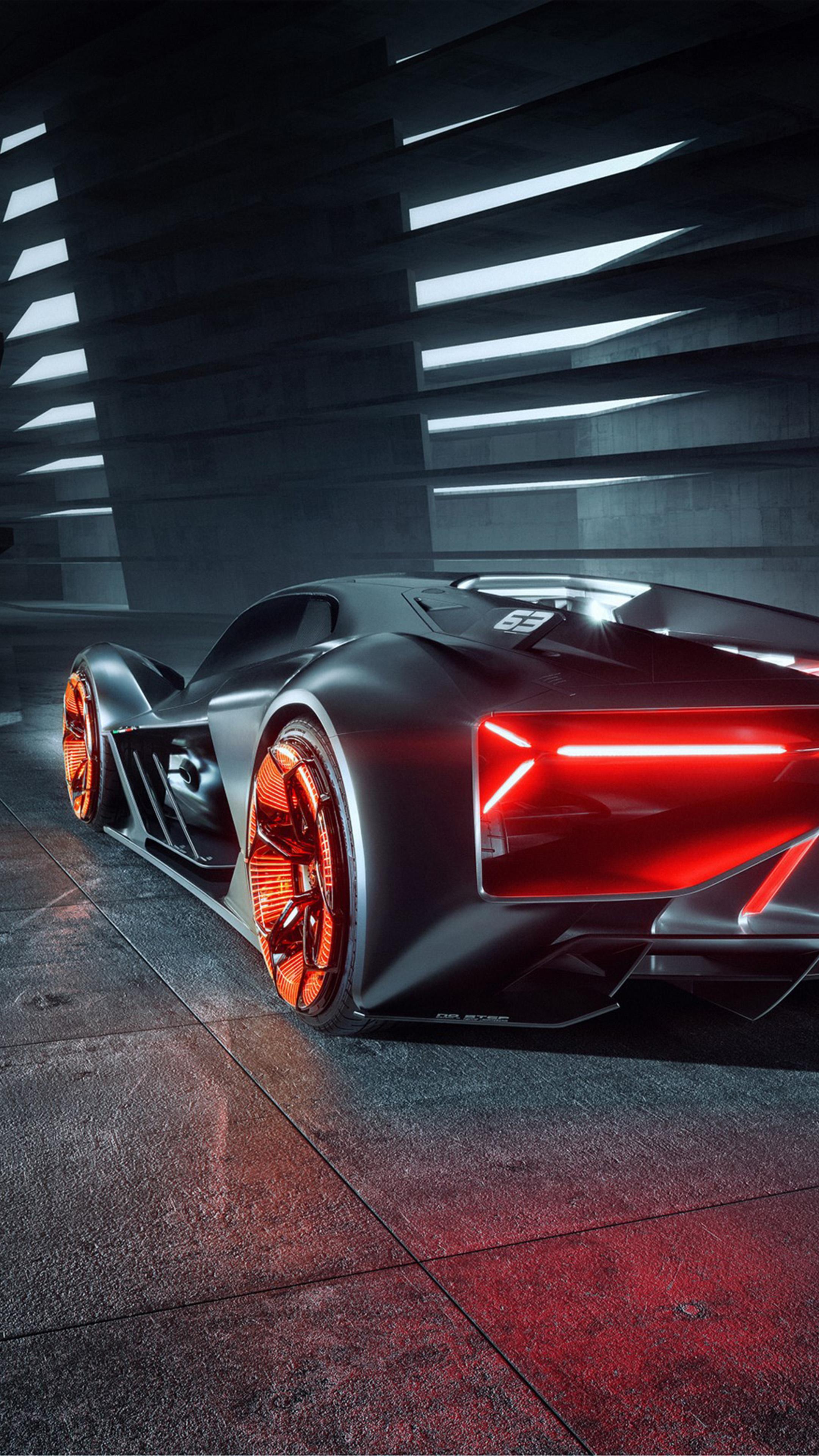 2160x3840 Lamborghini Terzo Millennio 4K Ultra HD Mobile Wallpaper
