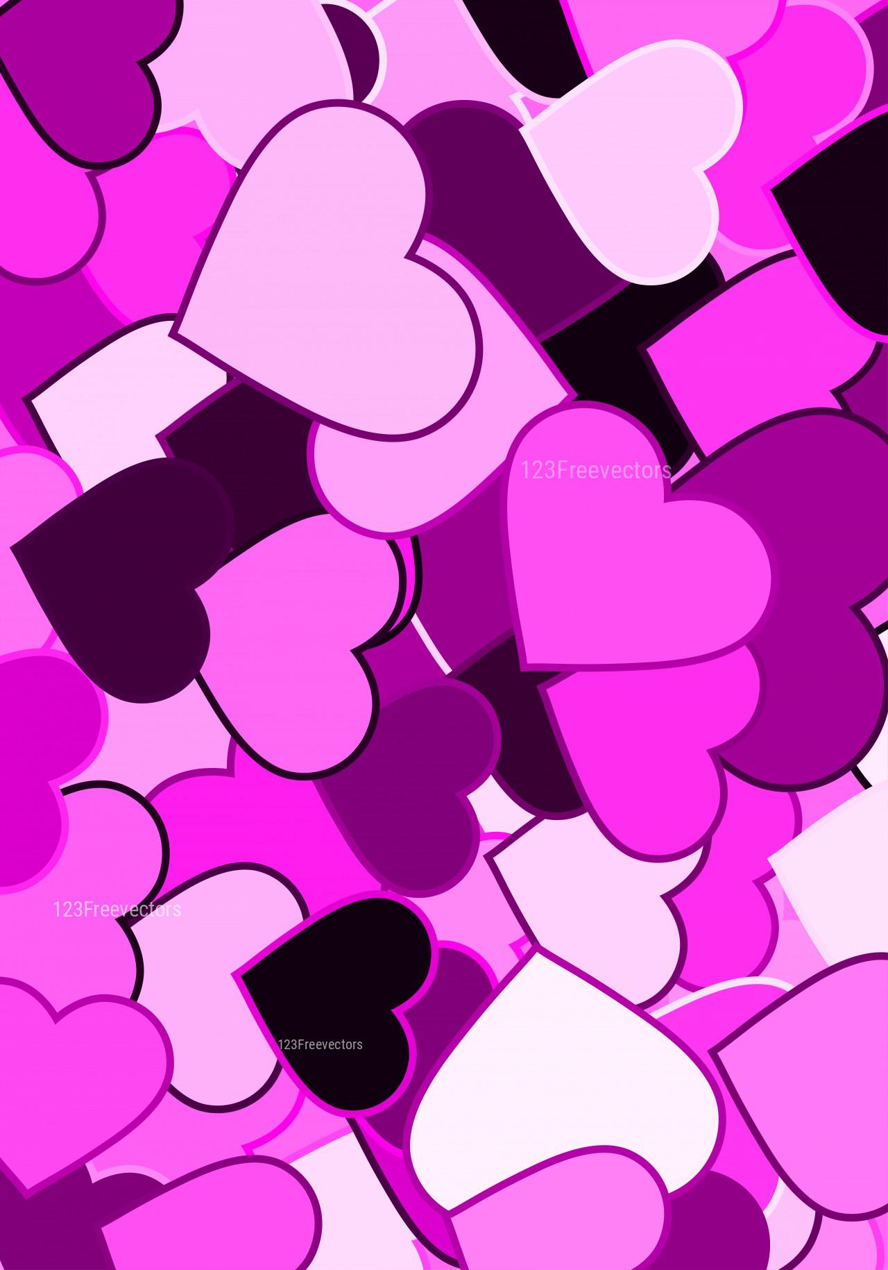 1280x1829 Purple Heart Wallpaper Background