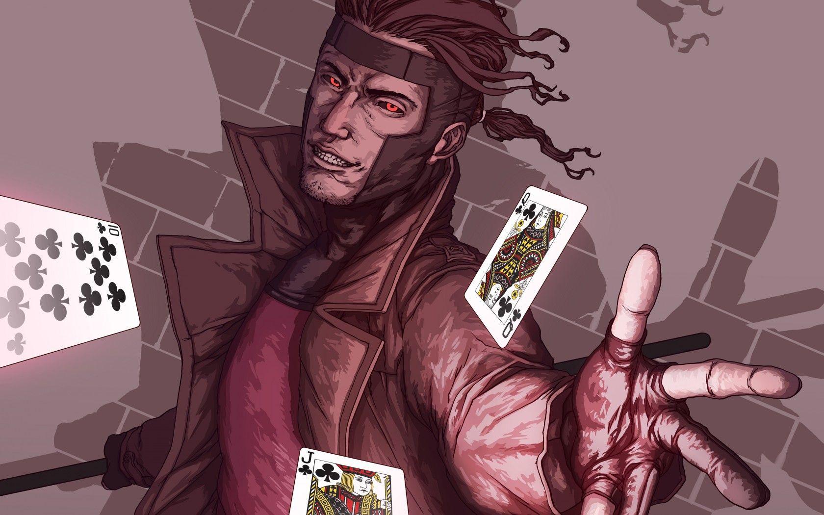 1680x1050 Download Wallpaper 1680x1050 X Men, Gambit, Marvel Comics, Art