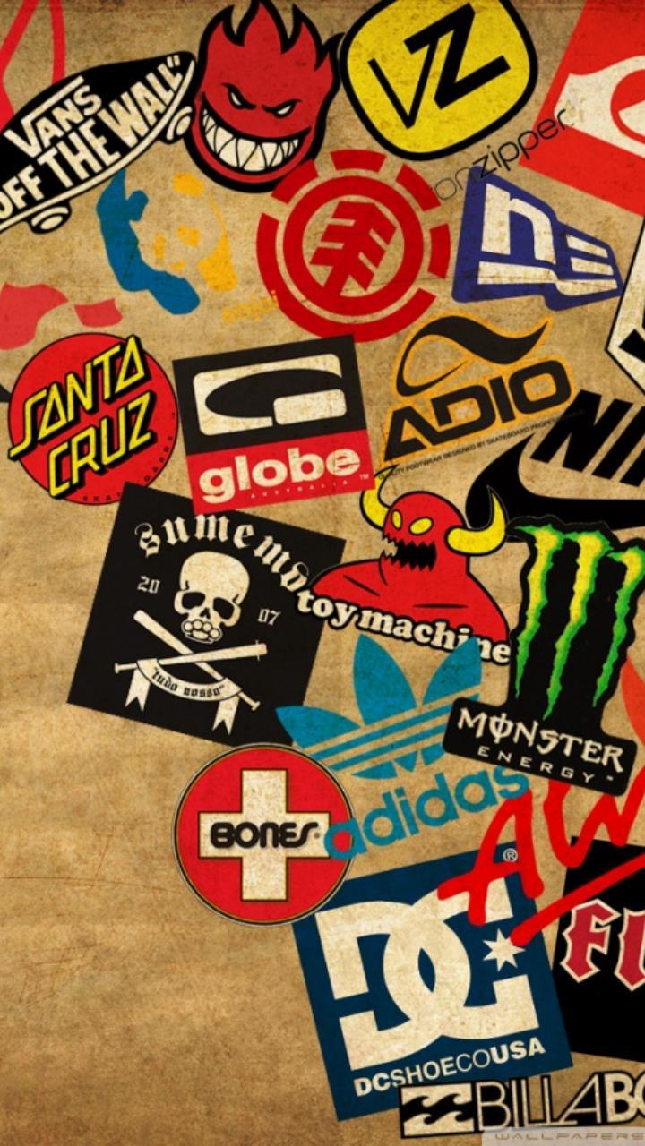 720x1280 skateboard logos wallpaper HD Mobile, Desktop Wallpaper