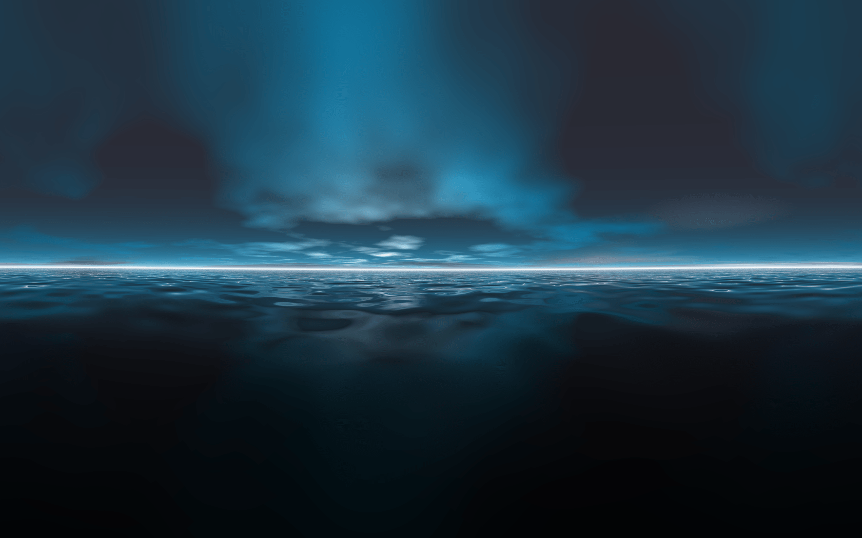 1680x1050 Dark Wallpaper Lubuntu