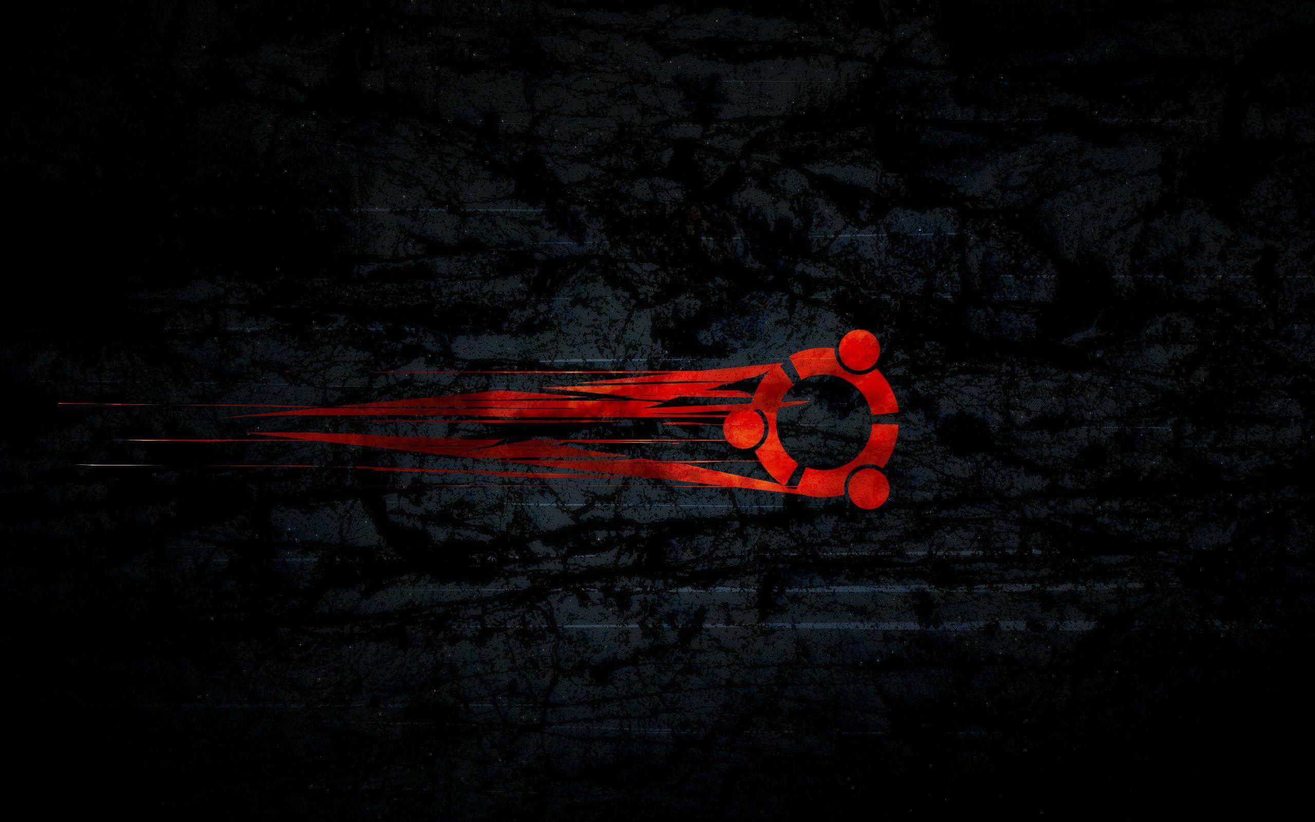 2560x1600 Ubuntu Dark Wallpaper