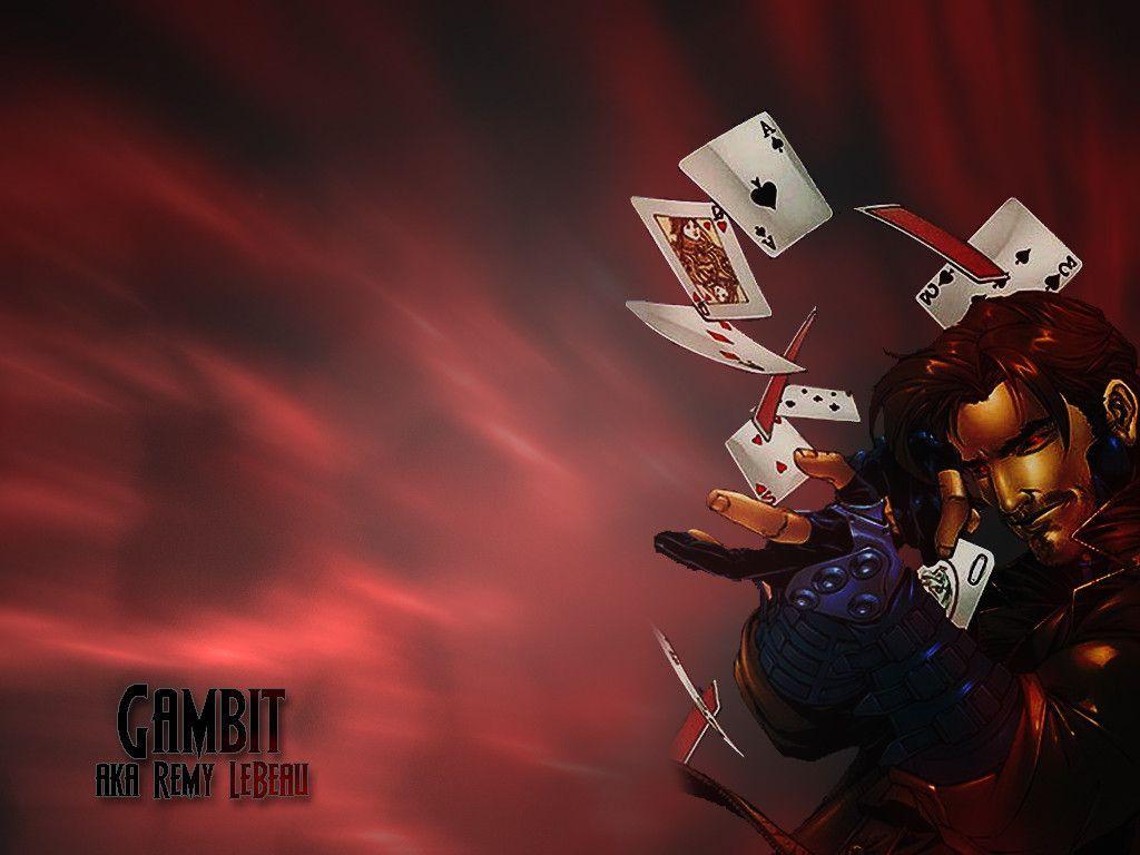 1024x768 Gambit x men wallpaper