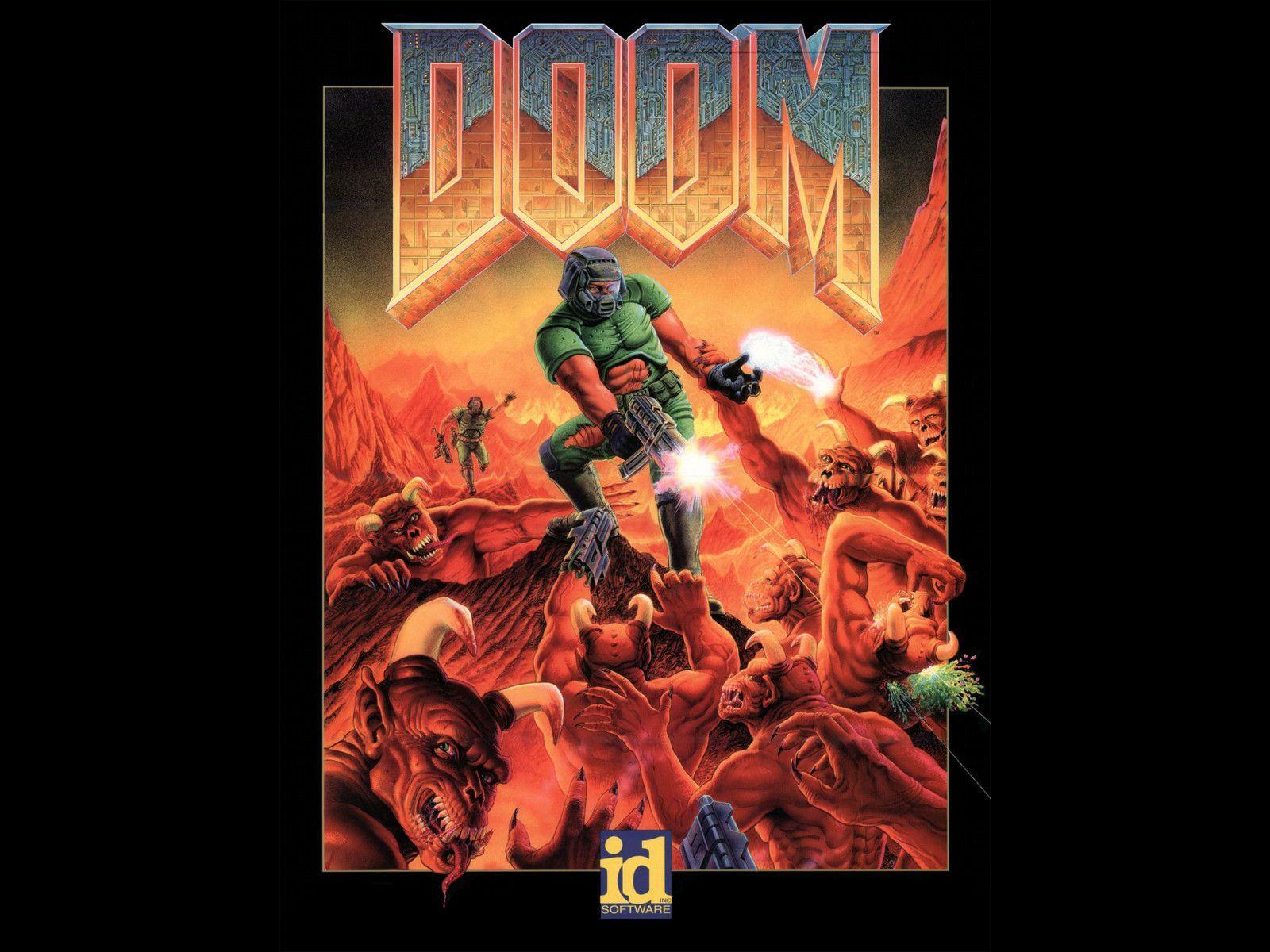 1600x1200 Download this awesome wallpaper. Doom videogame, Doom cover, Doom game