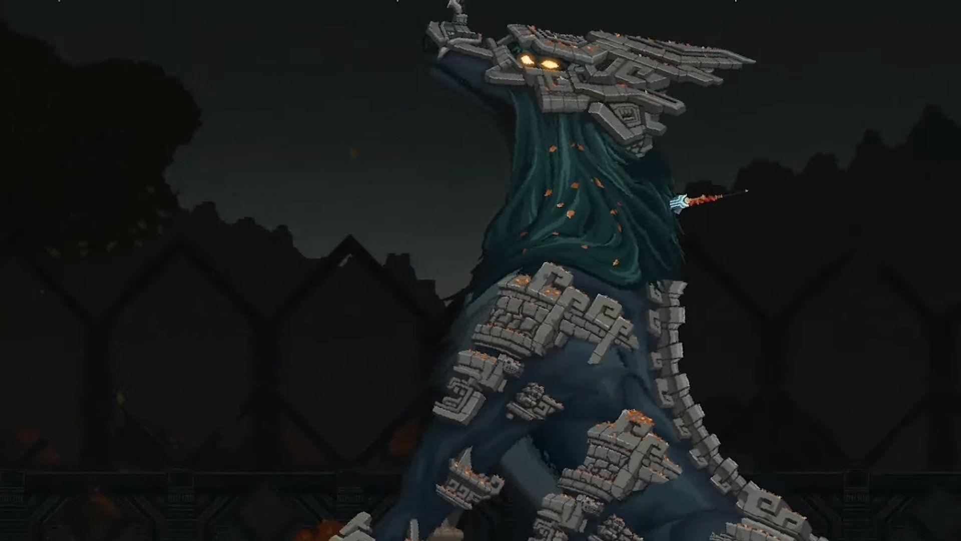 1920x1080 The giant, hellish bosses of Death's Gambit