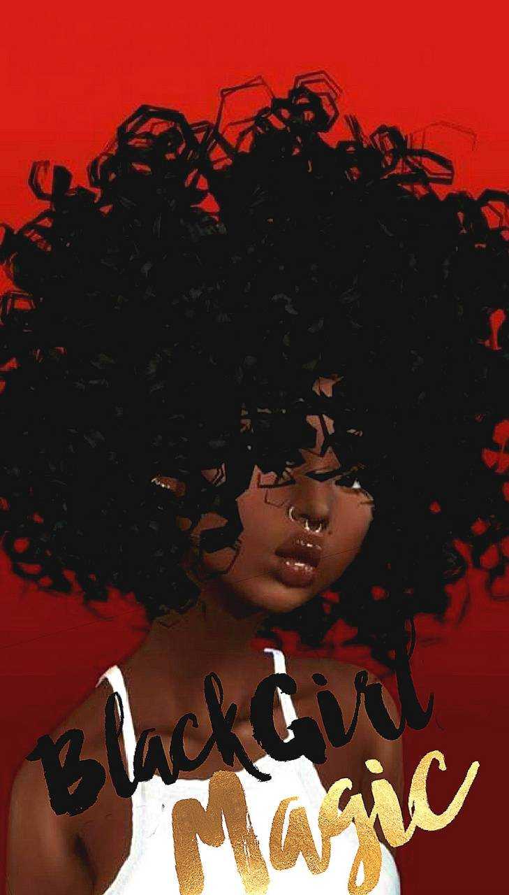 729x1280 Black Girl Magic Wallpaper