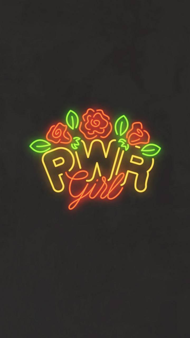 720x1280 Download Power Girl Neon HD Wallpaper and Background
