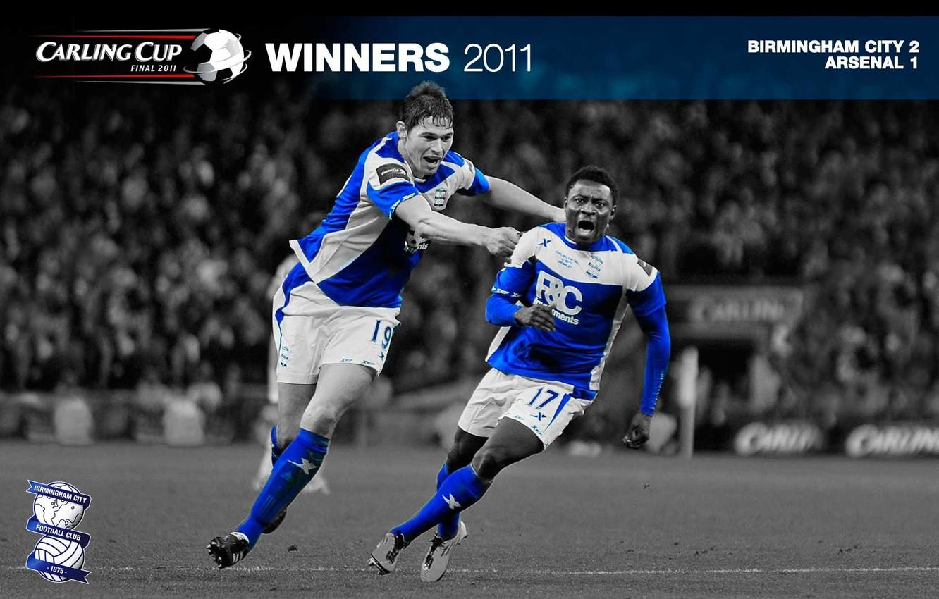 1332x850 Wallpaper wallpaper, sport, football, England, players, Birmingham City FC, Carling Cup Winners image for desktop, section спорт