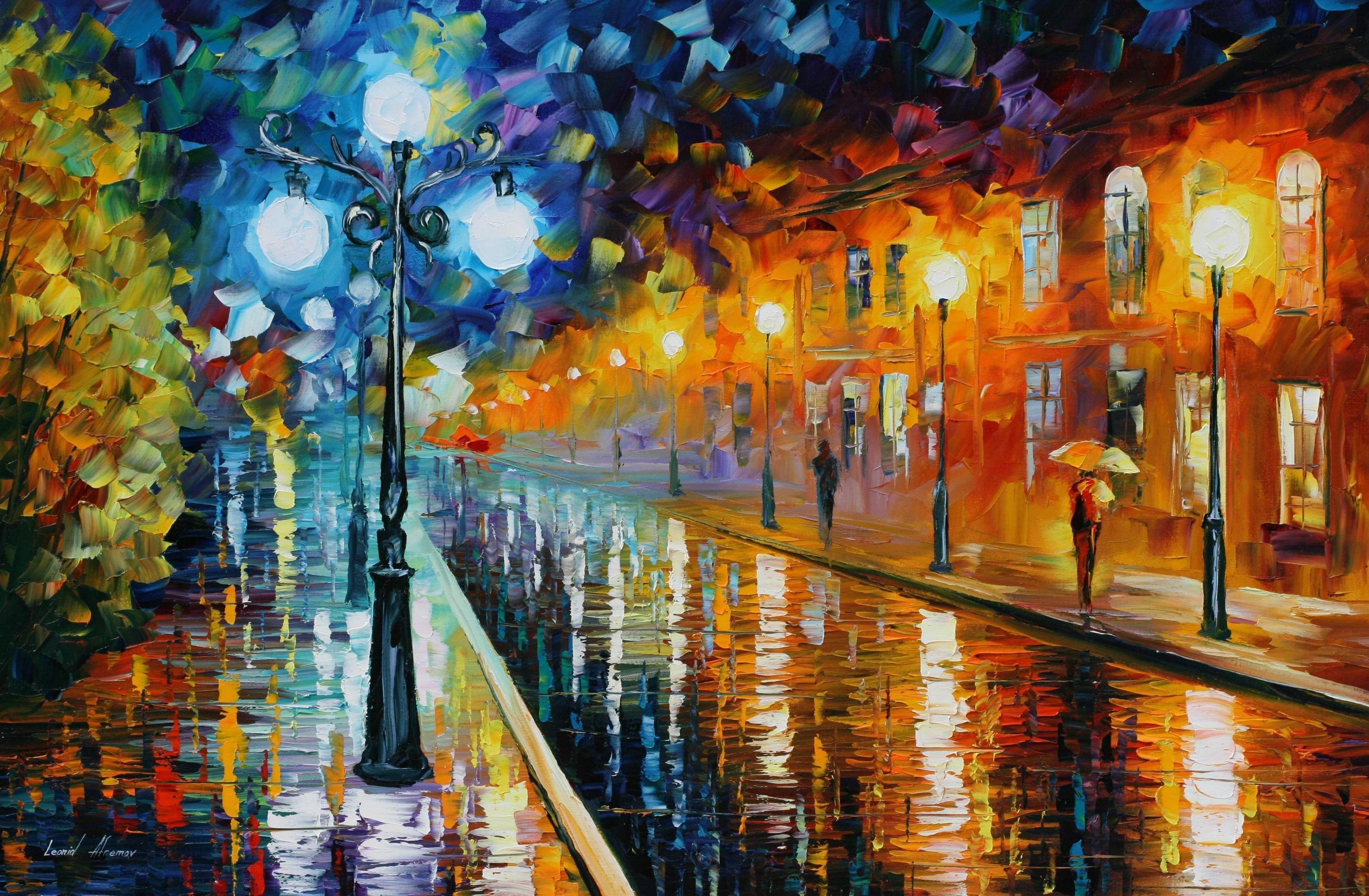 Leonid Afremov Hd Wallpapers Top Free Leonid Afremov Hd Backgrounds Wallpaperaccess