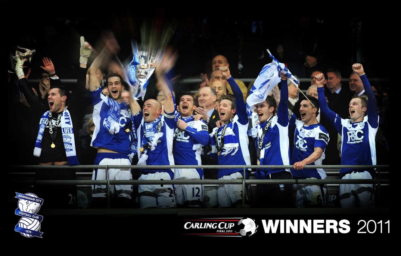 1332x850 Wallpaper wallpaper, sport, football, England, players, Birmingham City FC, Carling Cup Winners image for desktop, section спорт