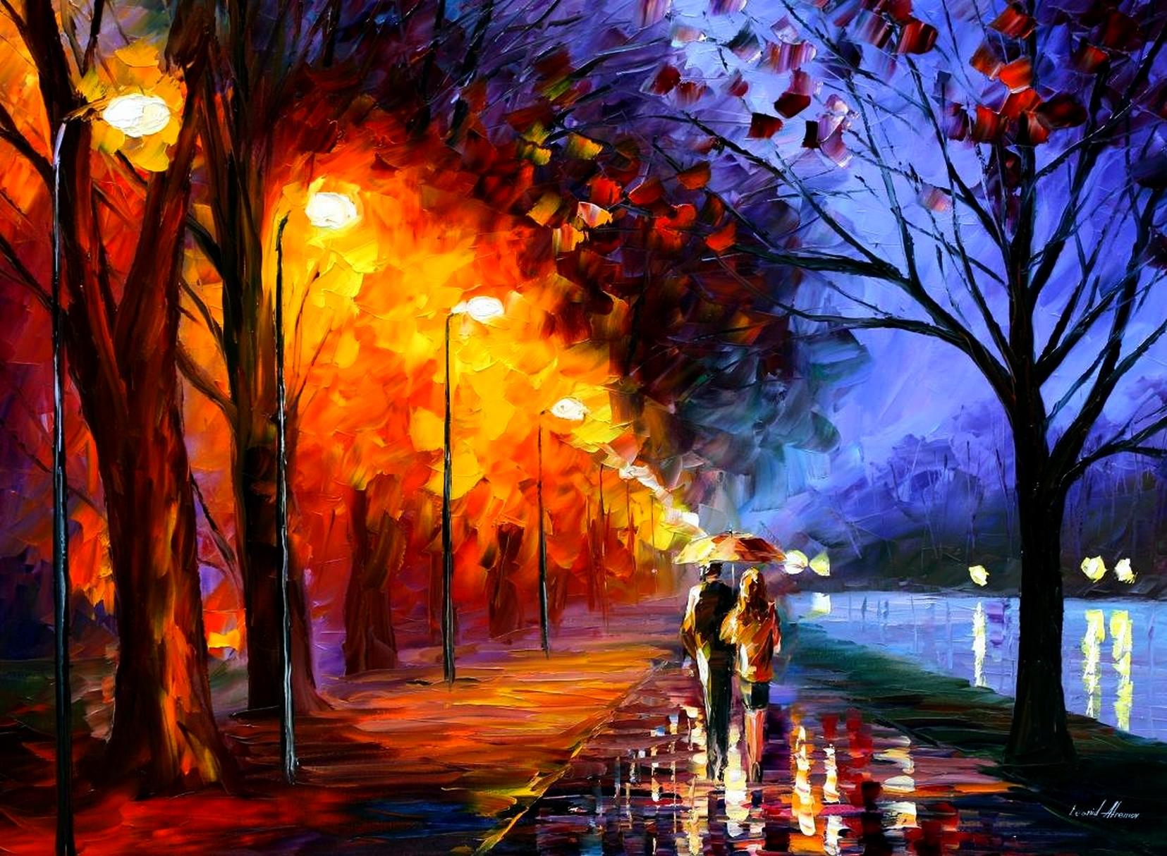 1655x1214 paintings oil leonid afremov 1655x1214 wallpaper