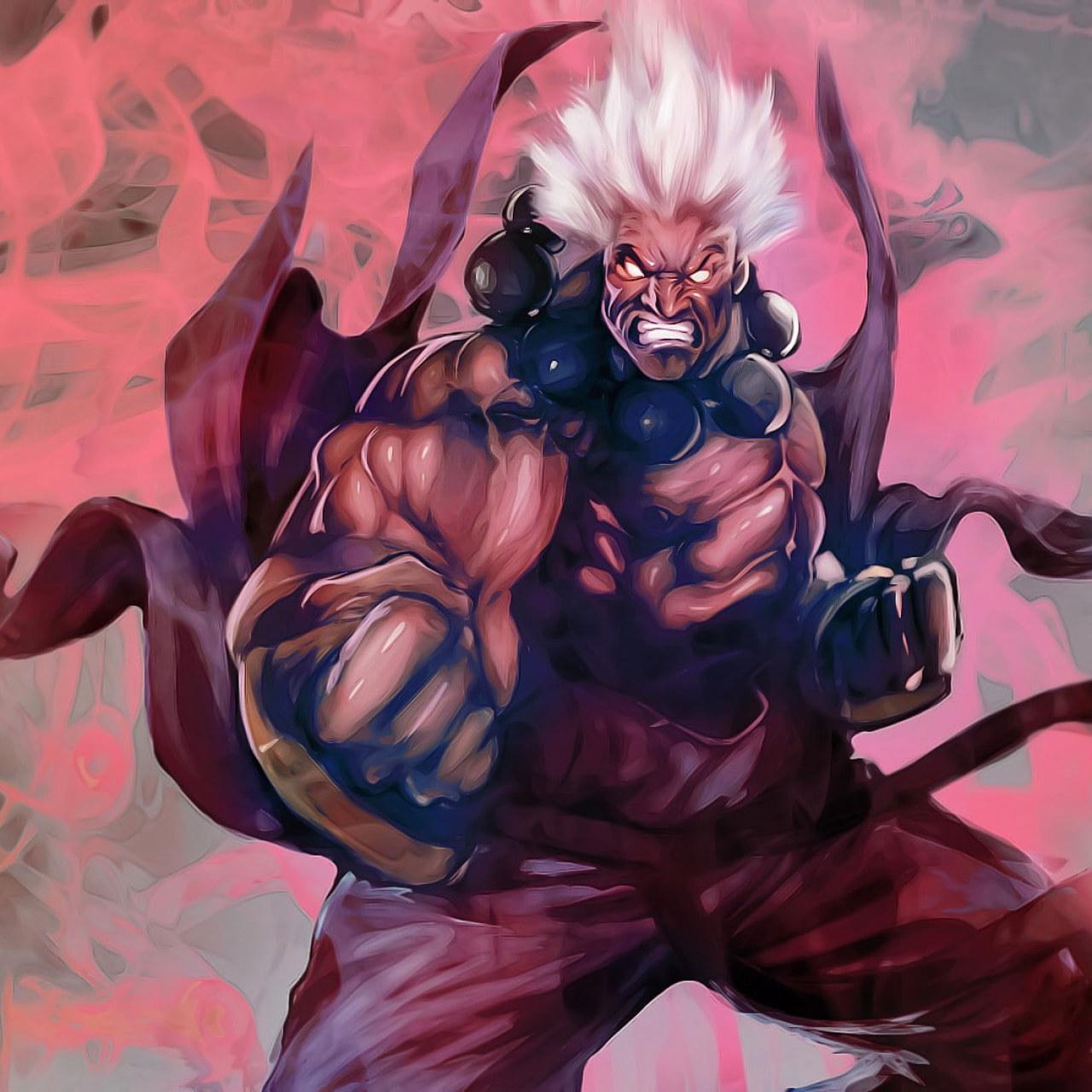 1280x1280 Wallpaper Video Games Street Fighter Oni Rage Akuma Artwork • Wallpaper For You HD Wallpaper For Desktop & Mobile