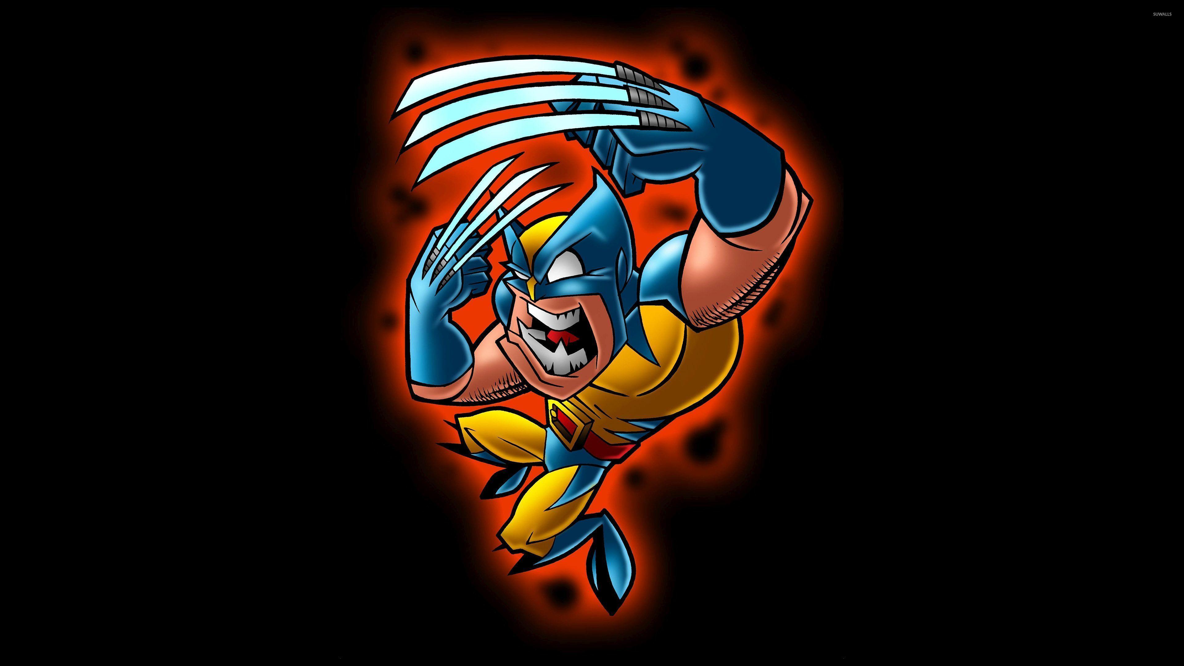 3840x2160 Funny Wolverine wallpaper wallpaper